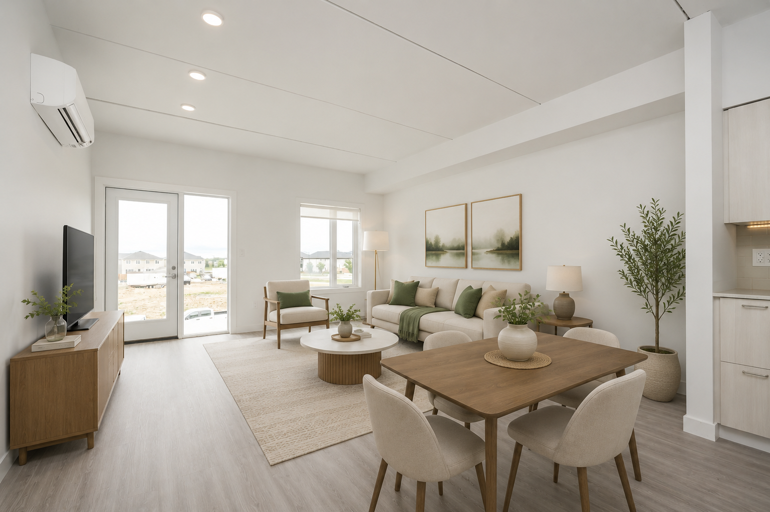Interior of Suite K