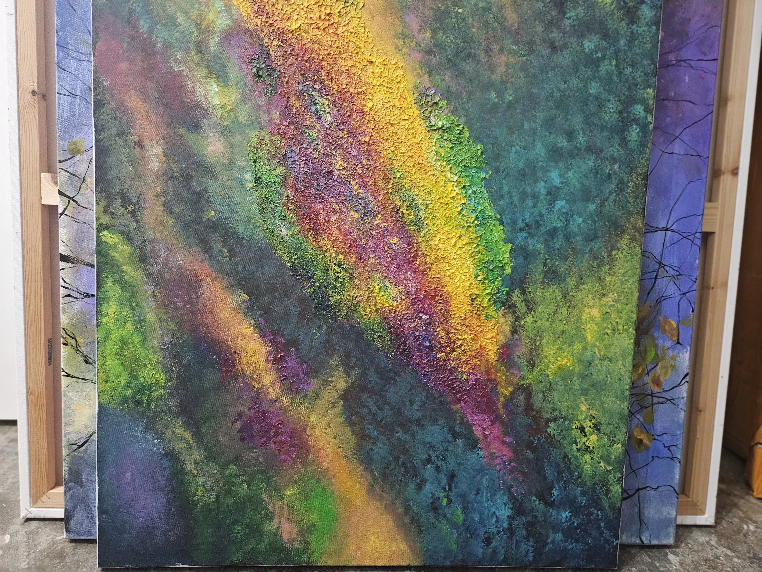 Free-Spirited Painting Studio Brushes