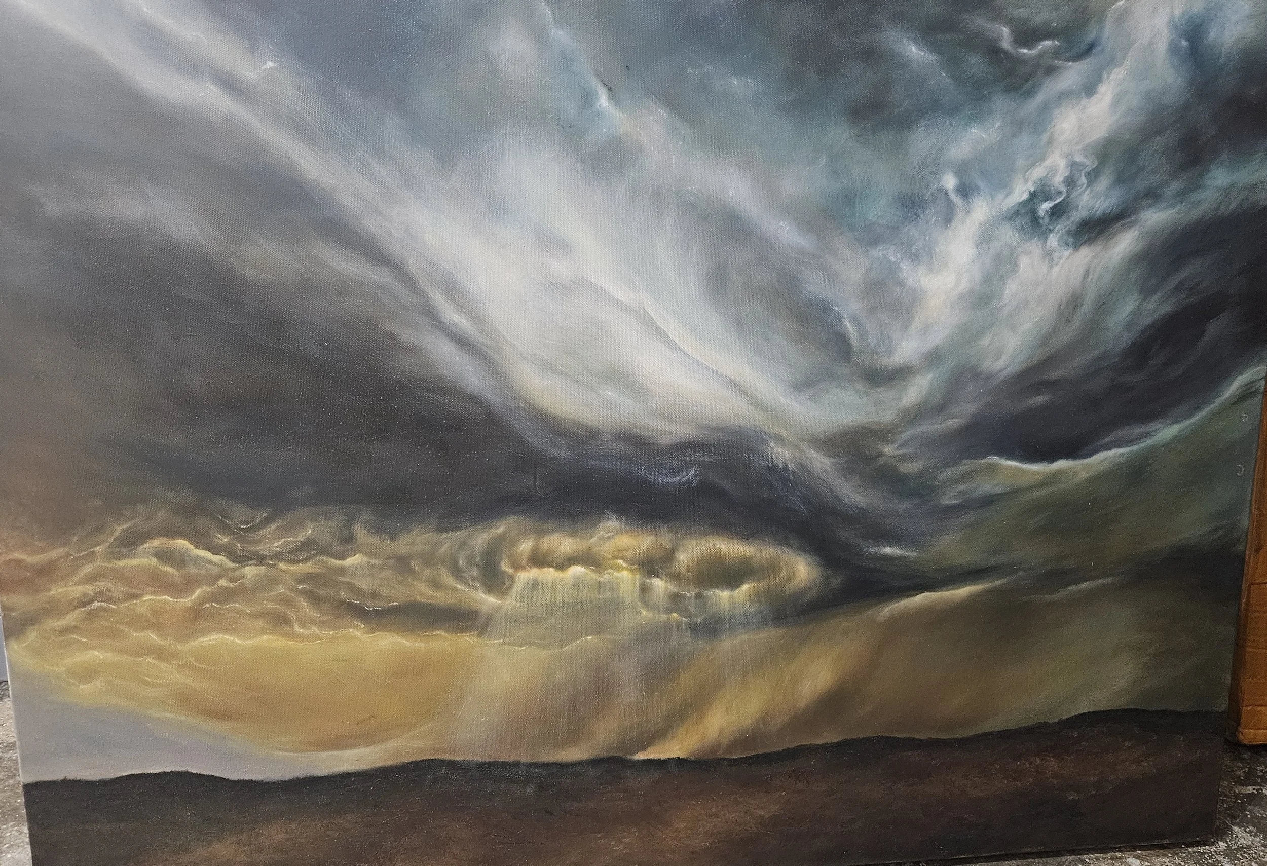 The Guided Hand - Big Cloud Landscape Masterpiece
