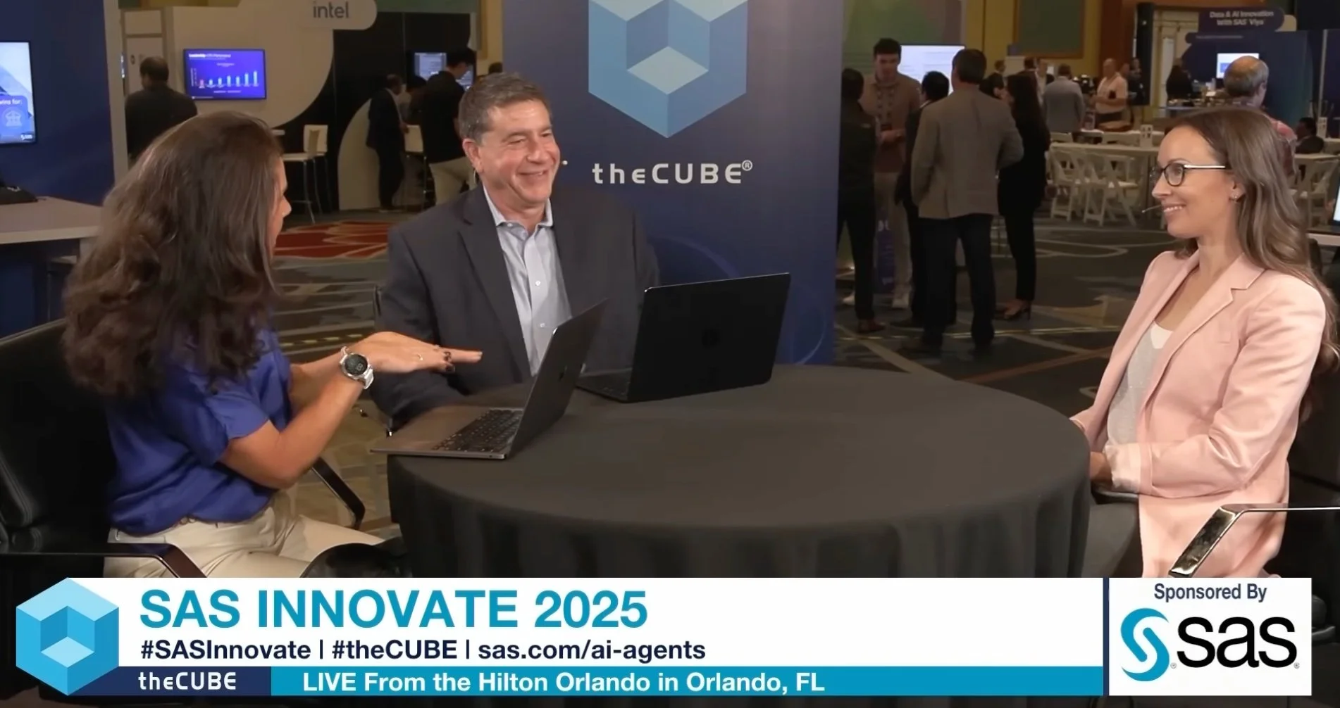 Alice McClure on SiliconANGLE theCUBE at SAS Innovate 2025