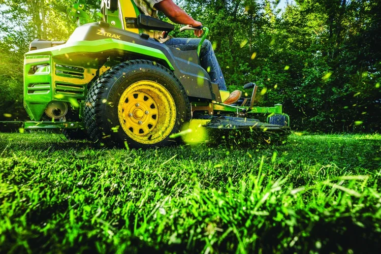 P.E.I. Pro Lawns mower