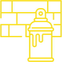 Graffiti removal icon