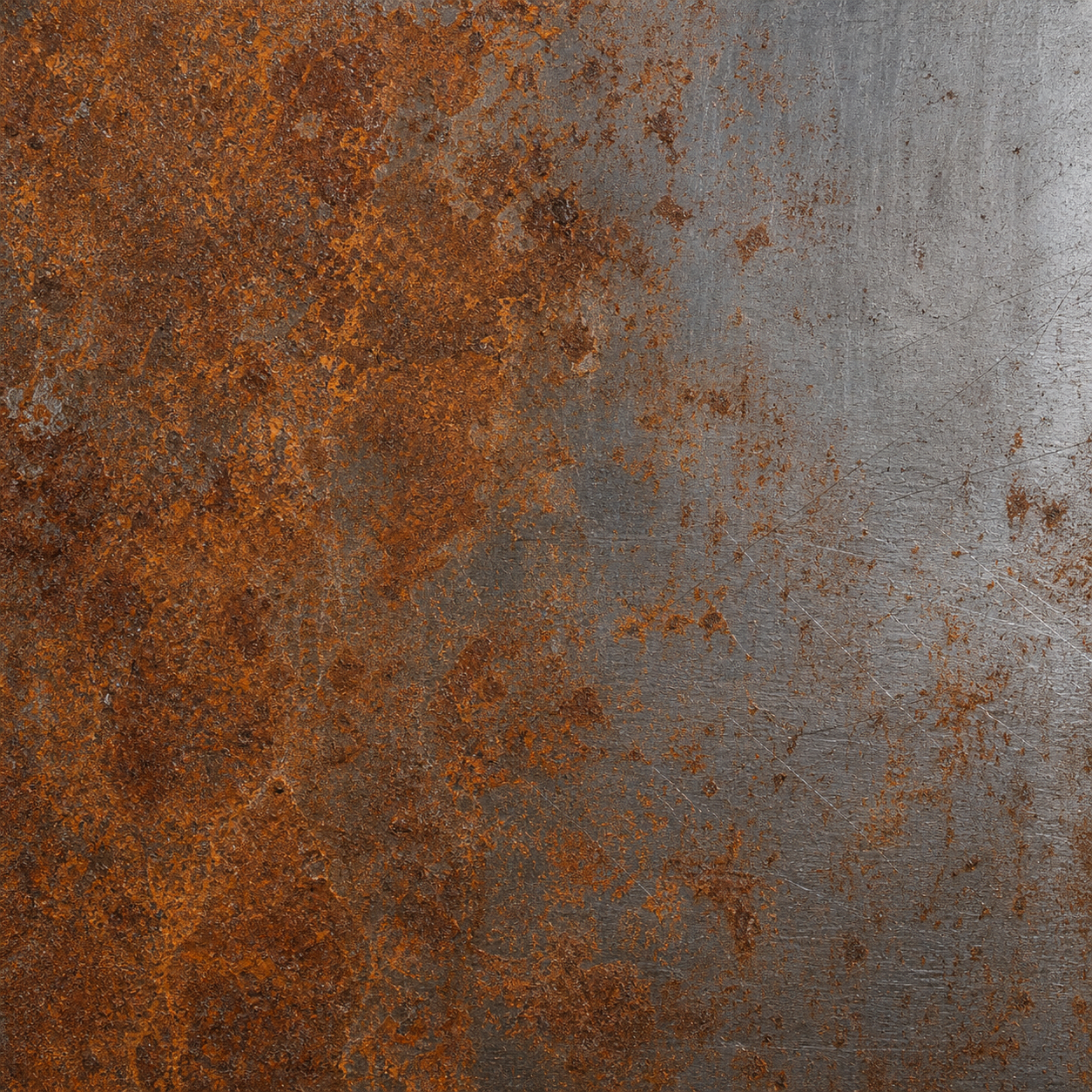 Before rust and oxide removal