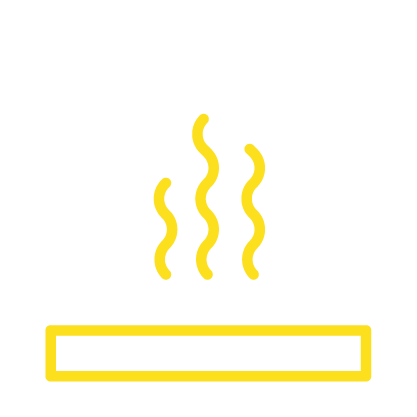 Contamination is removed