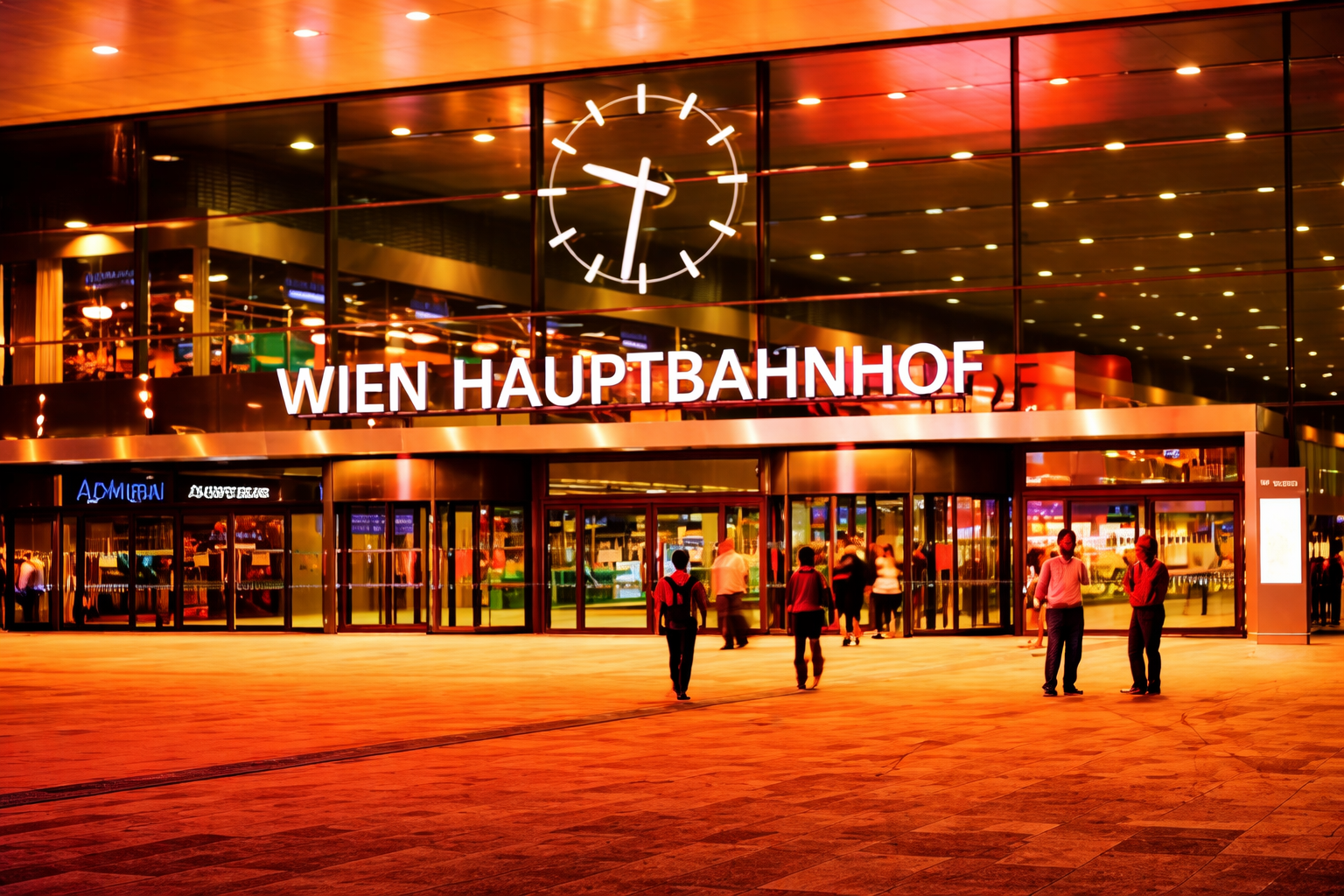 Shopping and station services