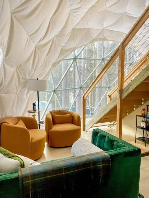 Cabin in the fall