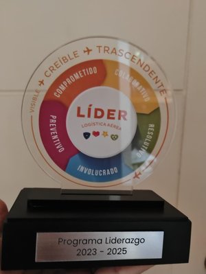Reconocimiento del Programa de Liderazgo 2023 a 2025