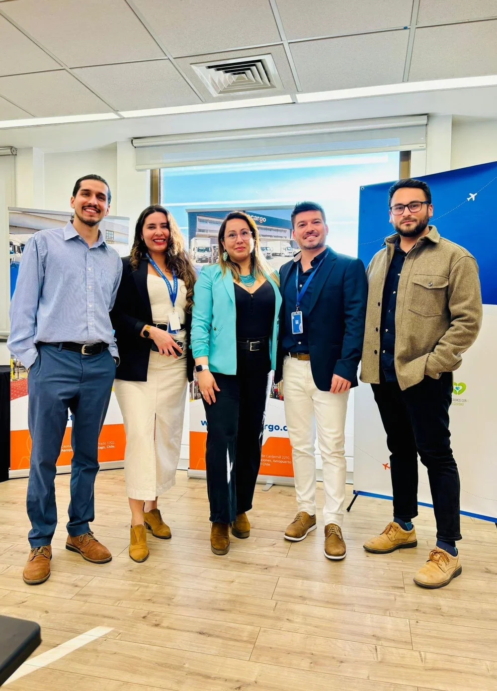 Ejemplo visual del desarrollo de una experiencia corporativa