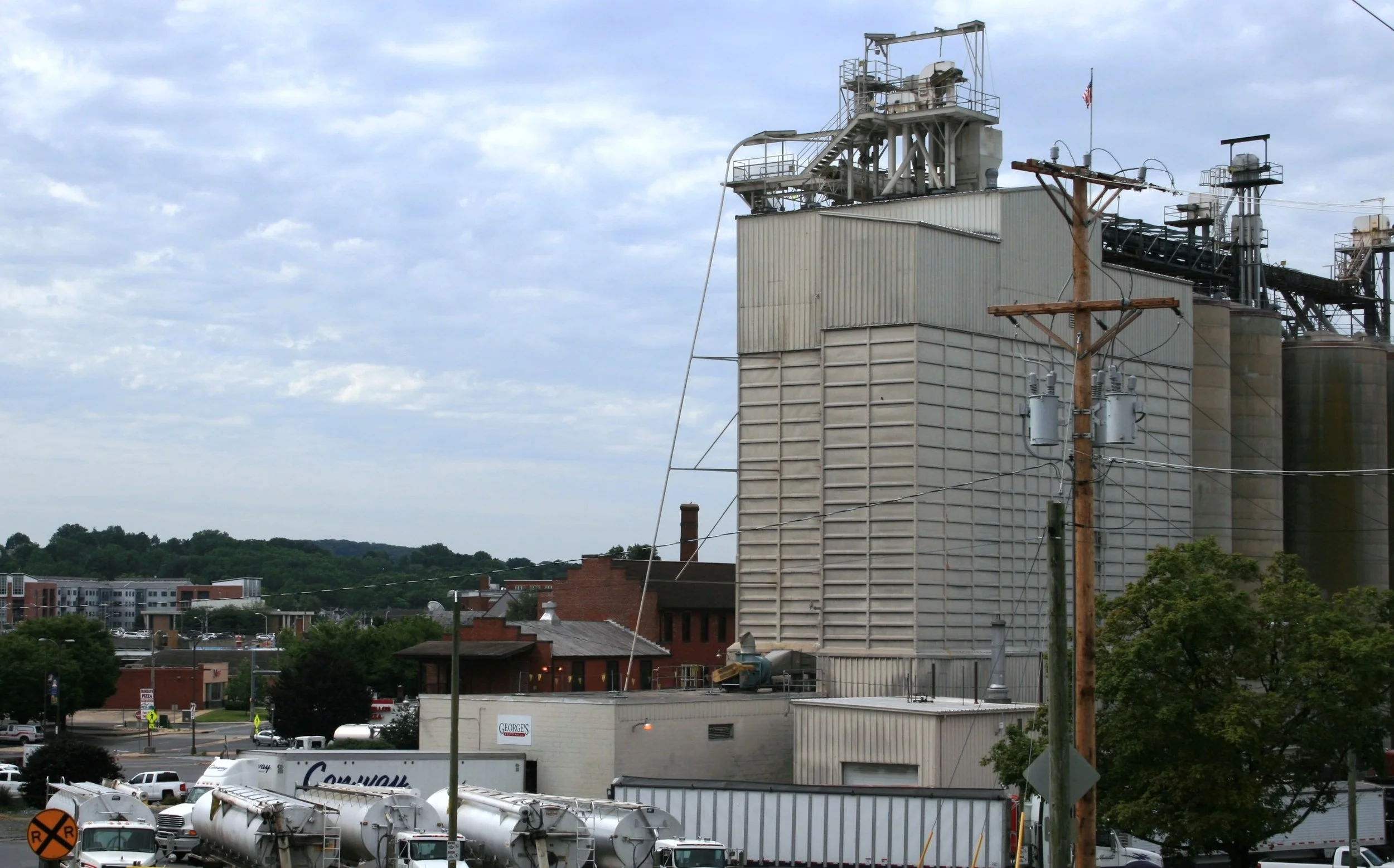 George's poultry processing plant in Harrisonburg, Virginia
