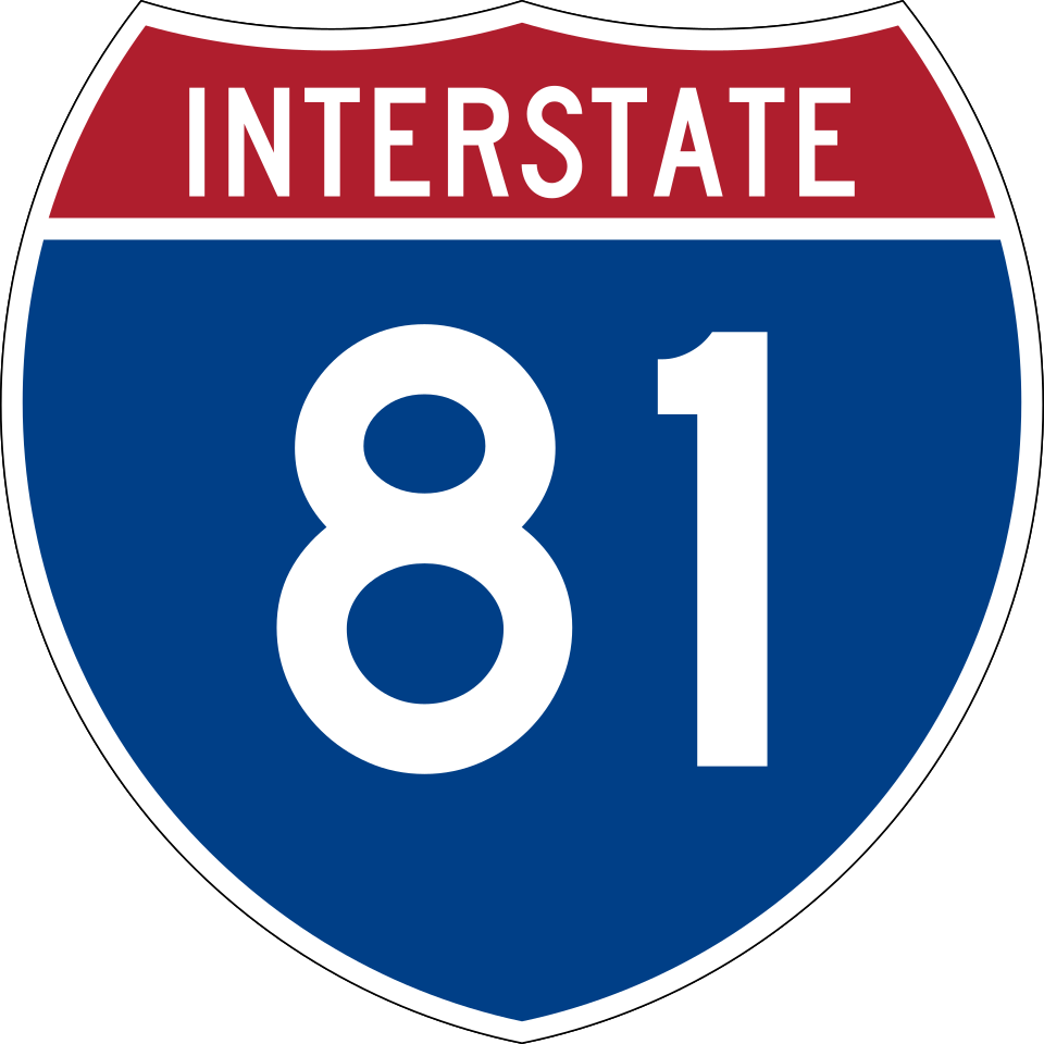 Interstate 81 highway shield