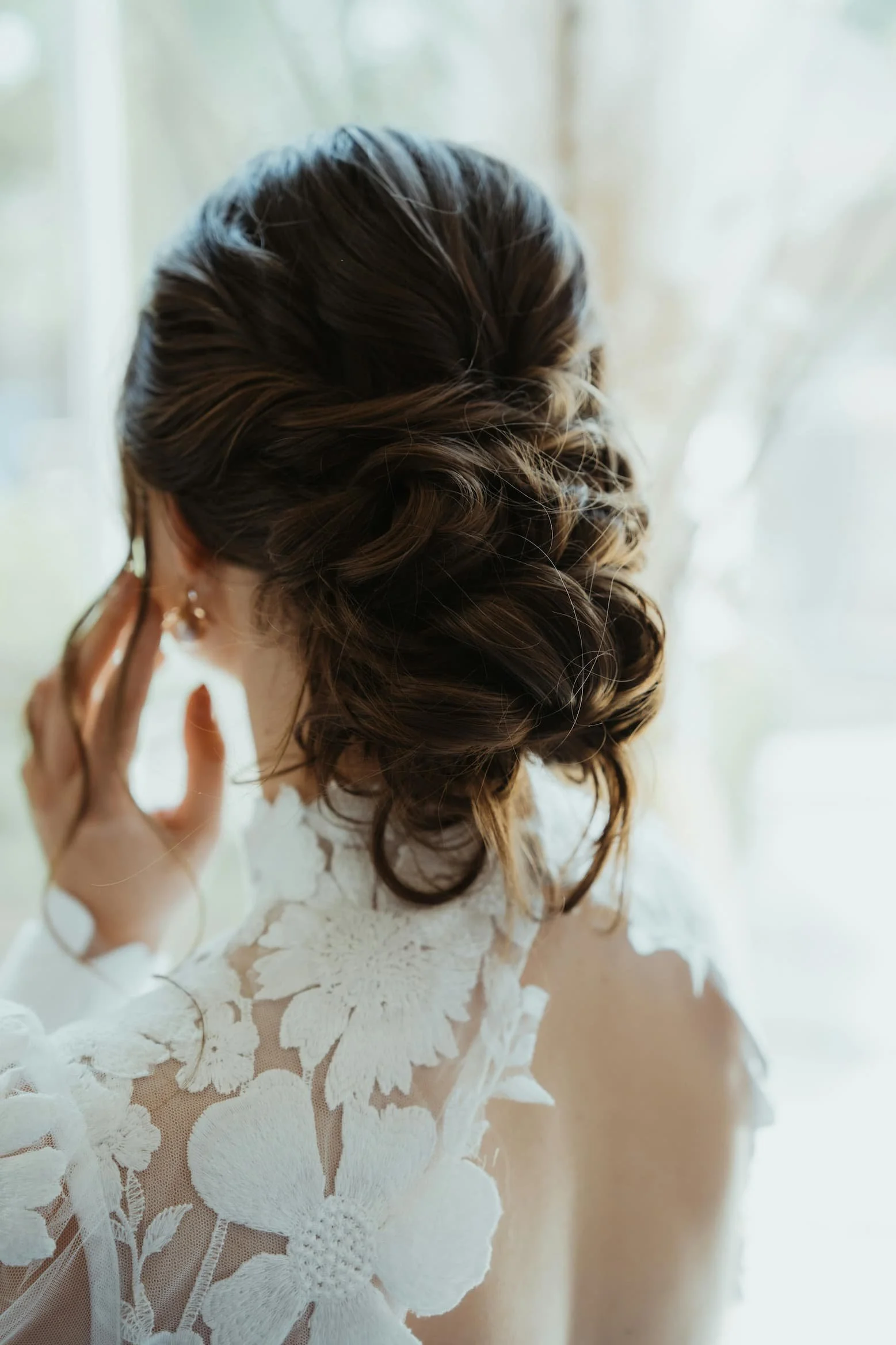 Bridal updo by Maison Hair Studio