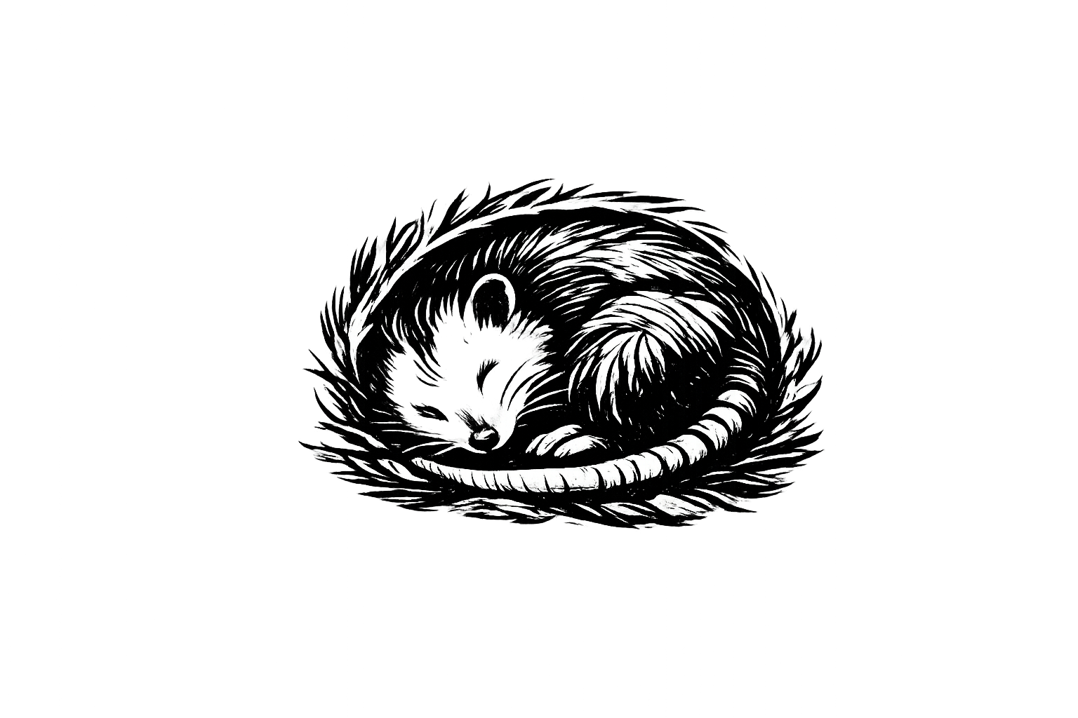 Possum illustration