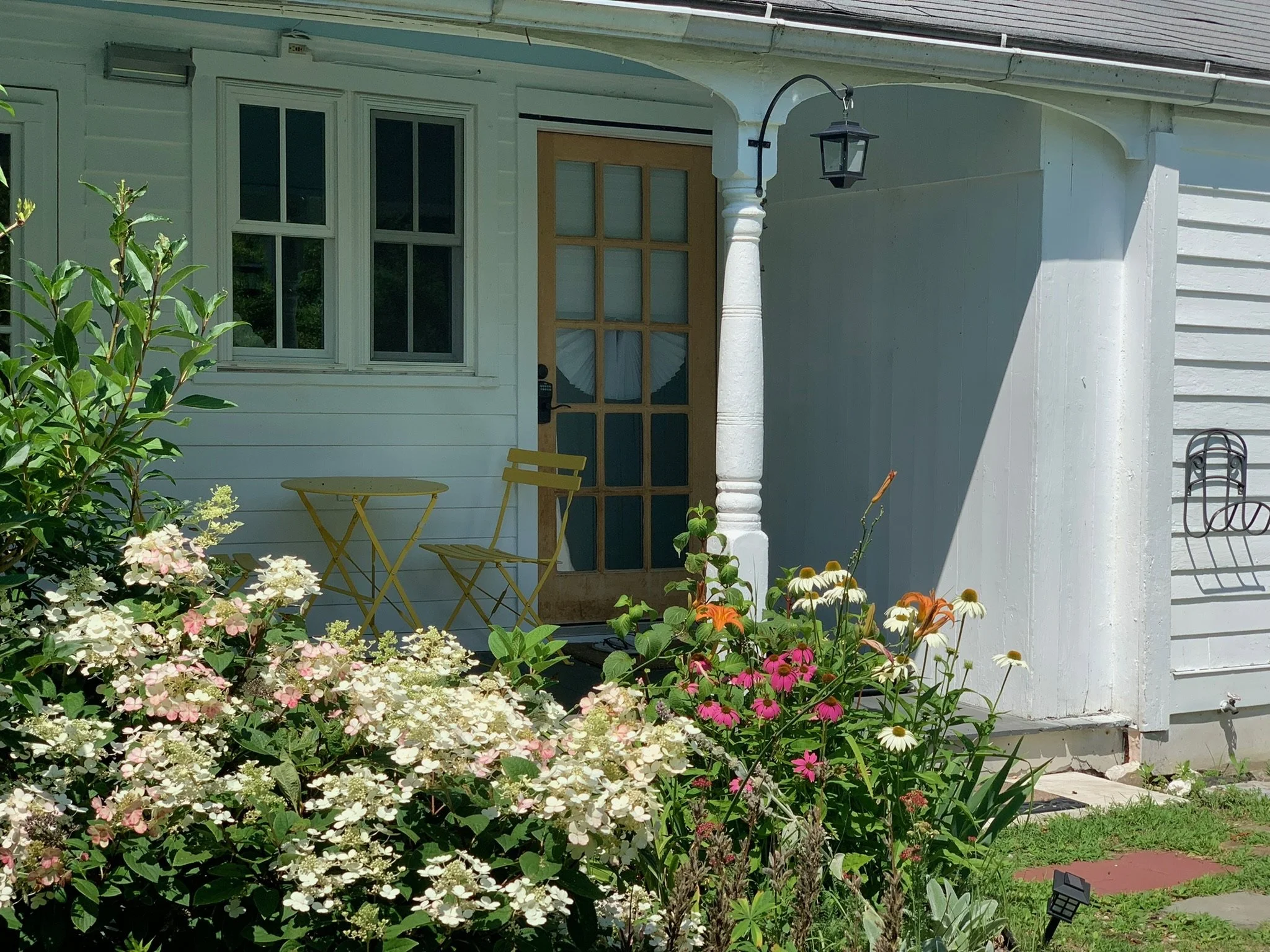 Garden entrance