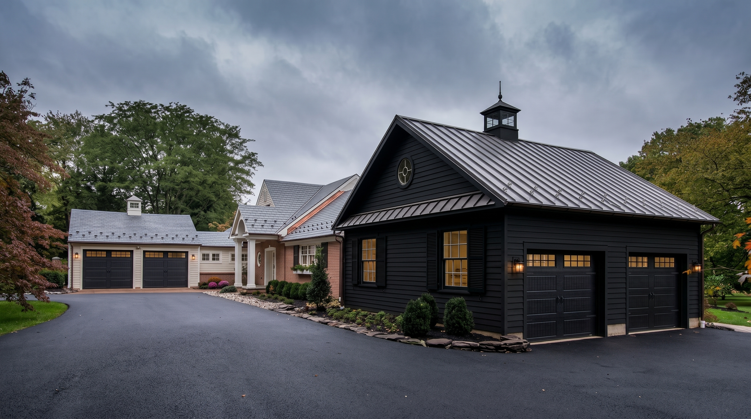 New garage construction