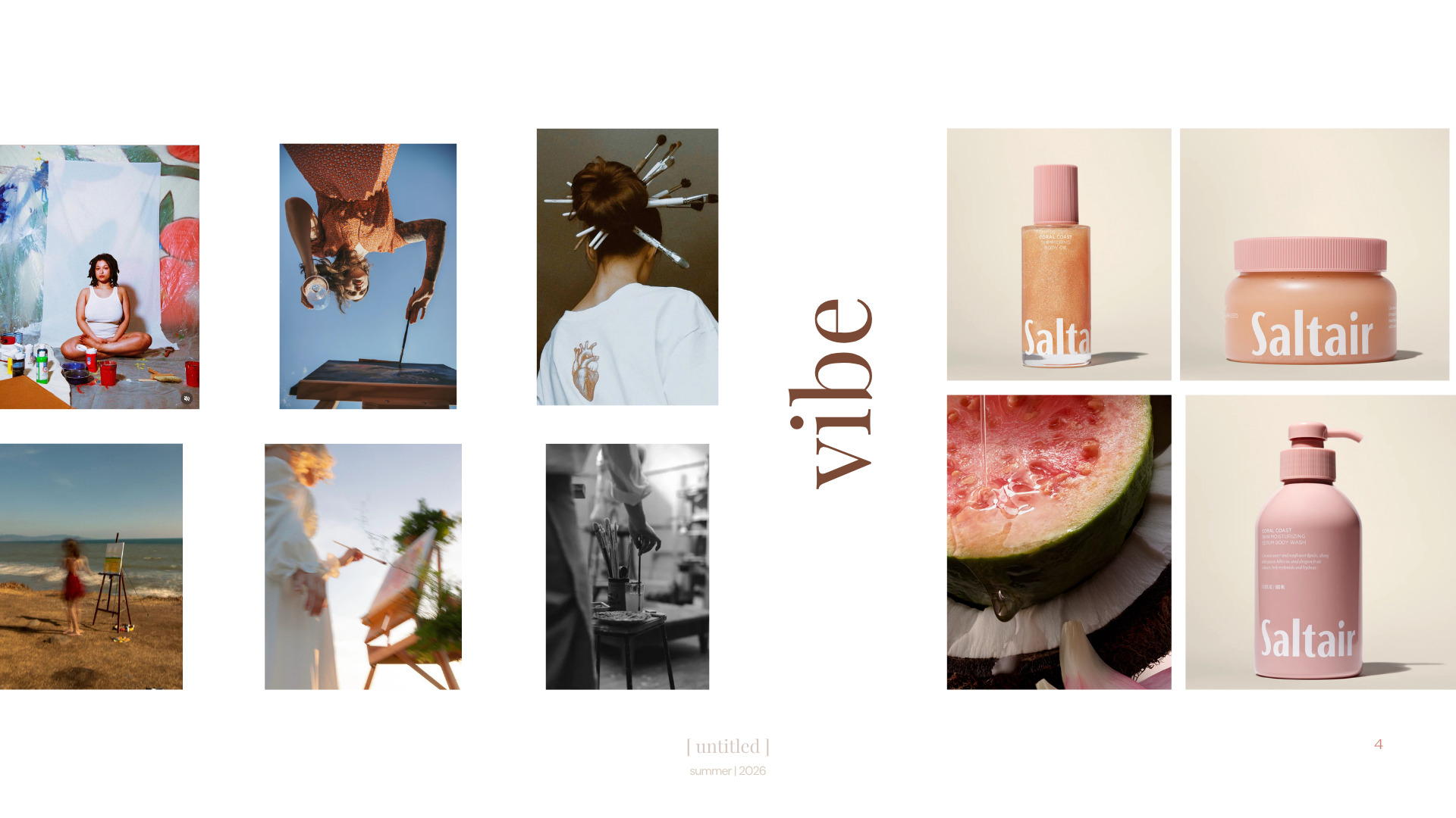 Original Saltair Untitled creative direction brief