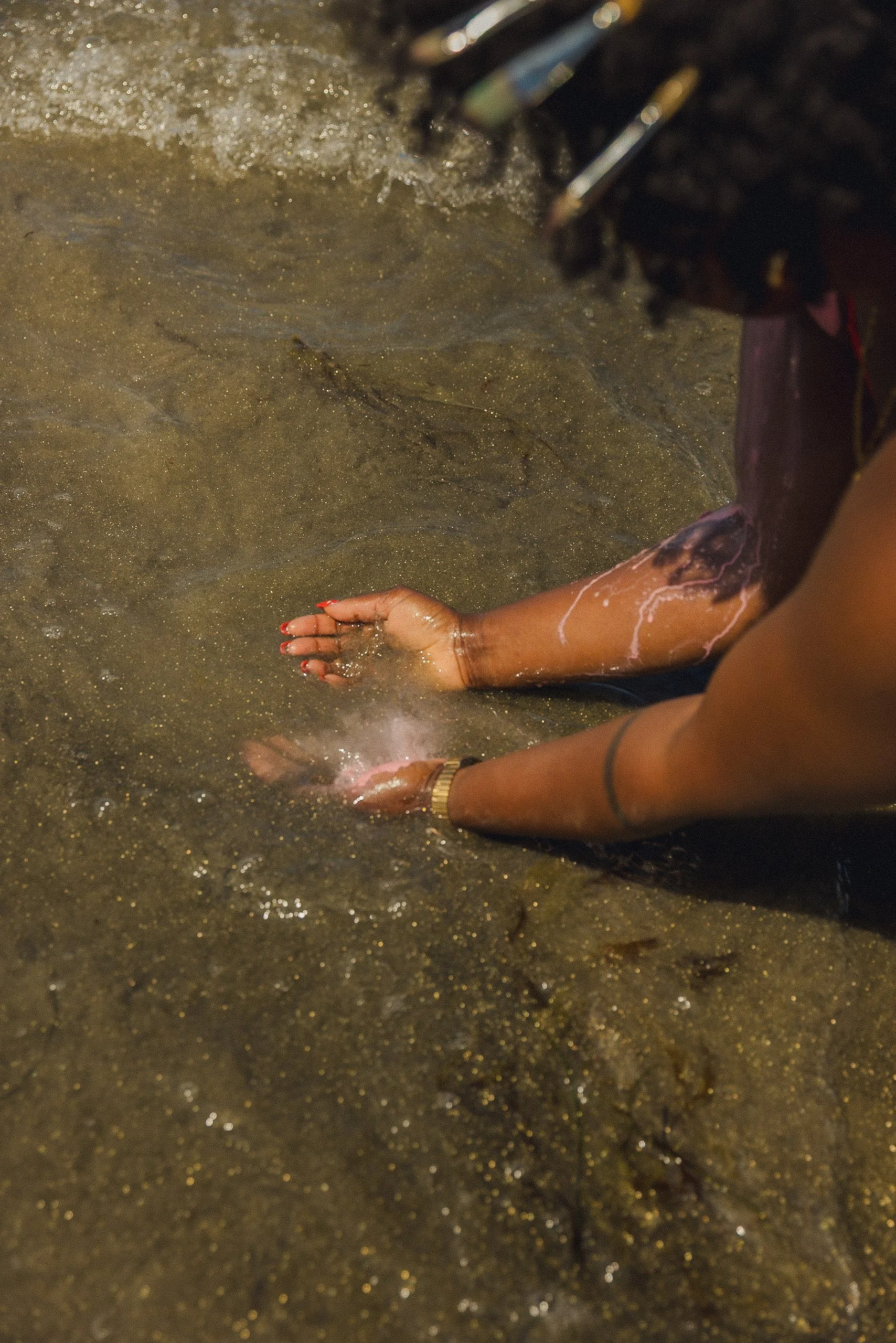 Water skin and ritual image from Saltair Untitled