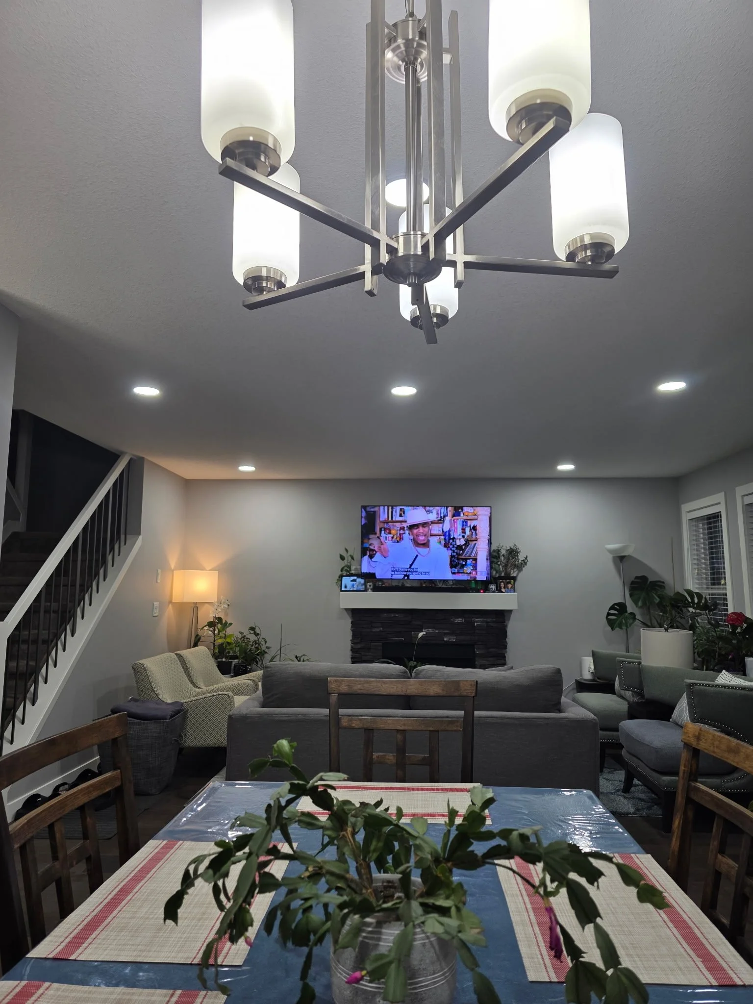 LED pot lights real install Raylum Edmonton