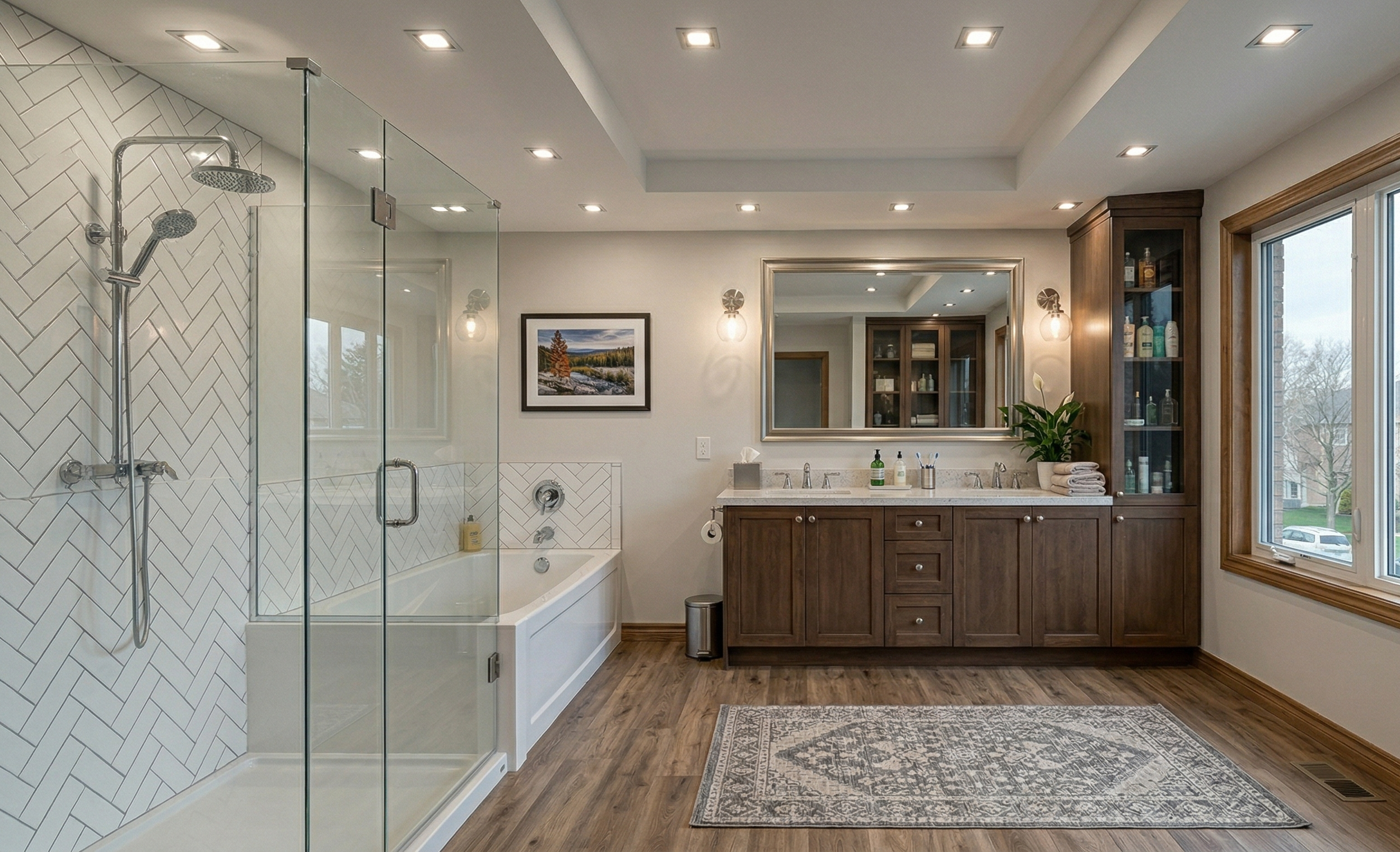 Bathroom vanity pot lights Edmonton