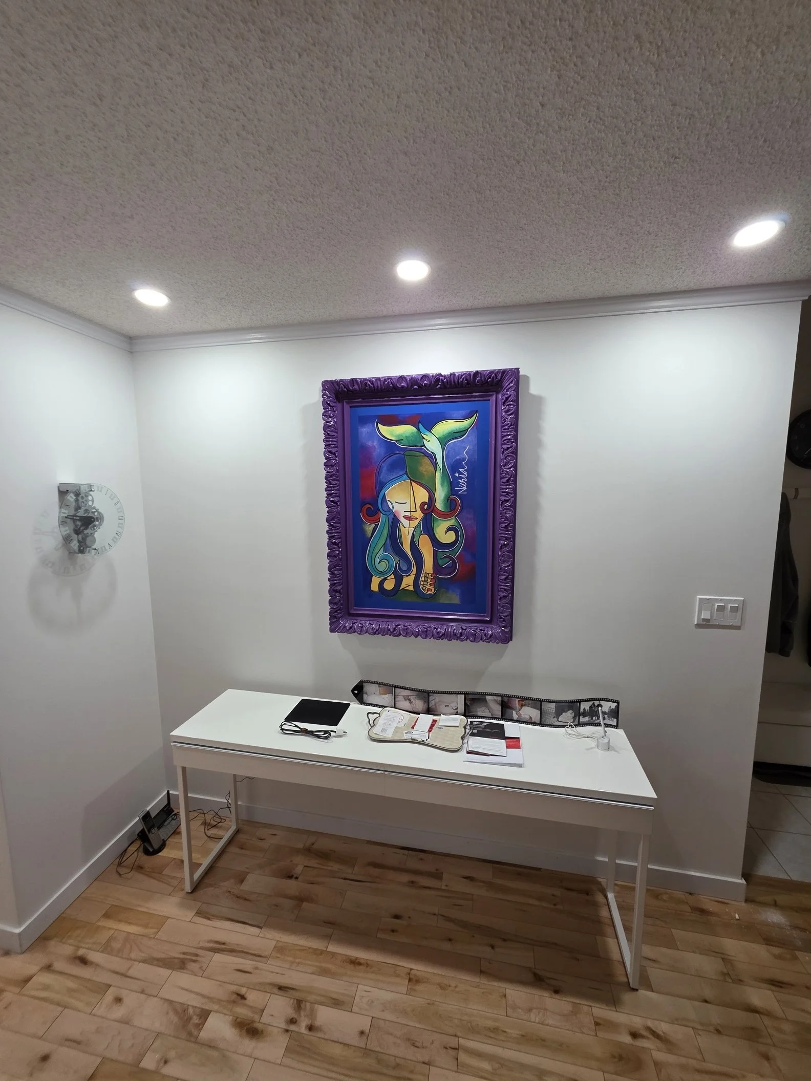 Raylum Lighting basement install Edmonton