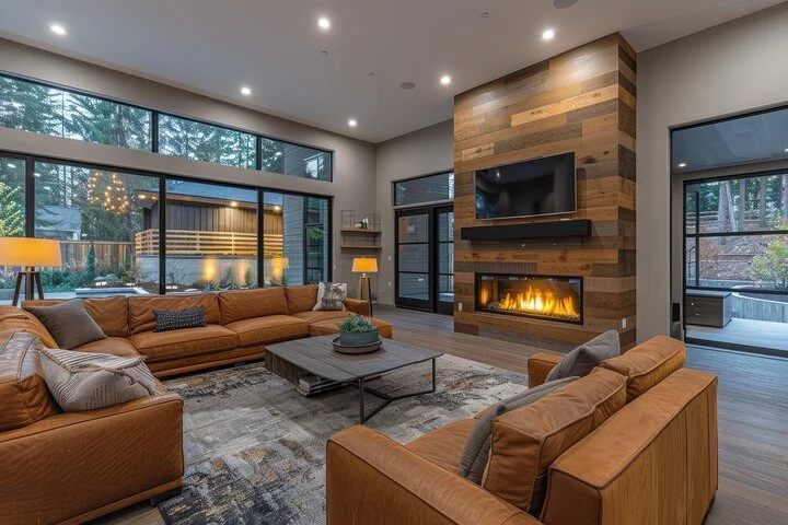 Living room pot light installation Edmonton