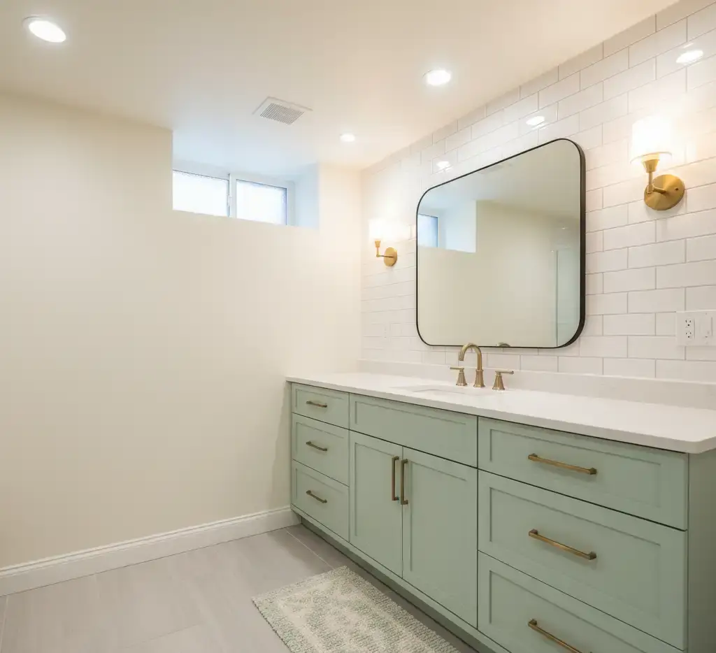 Recessed bathroom lighting Edmonton