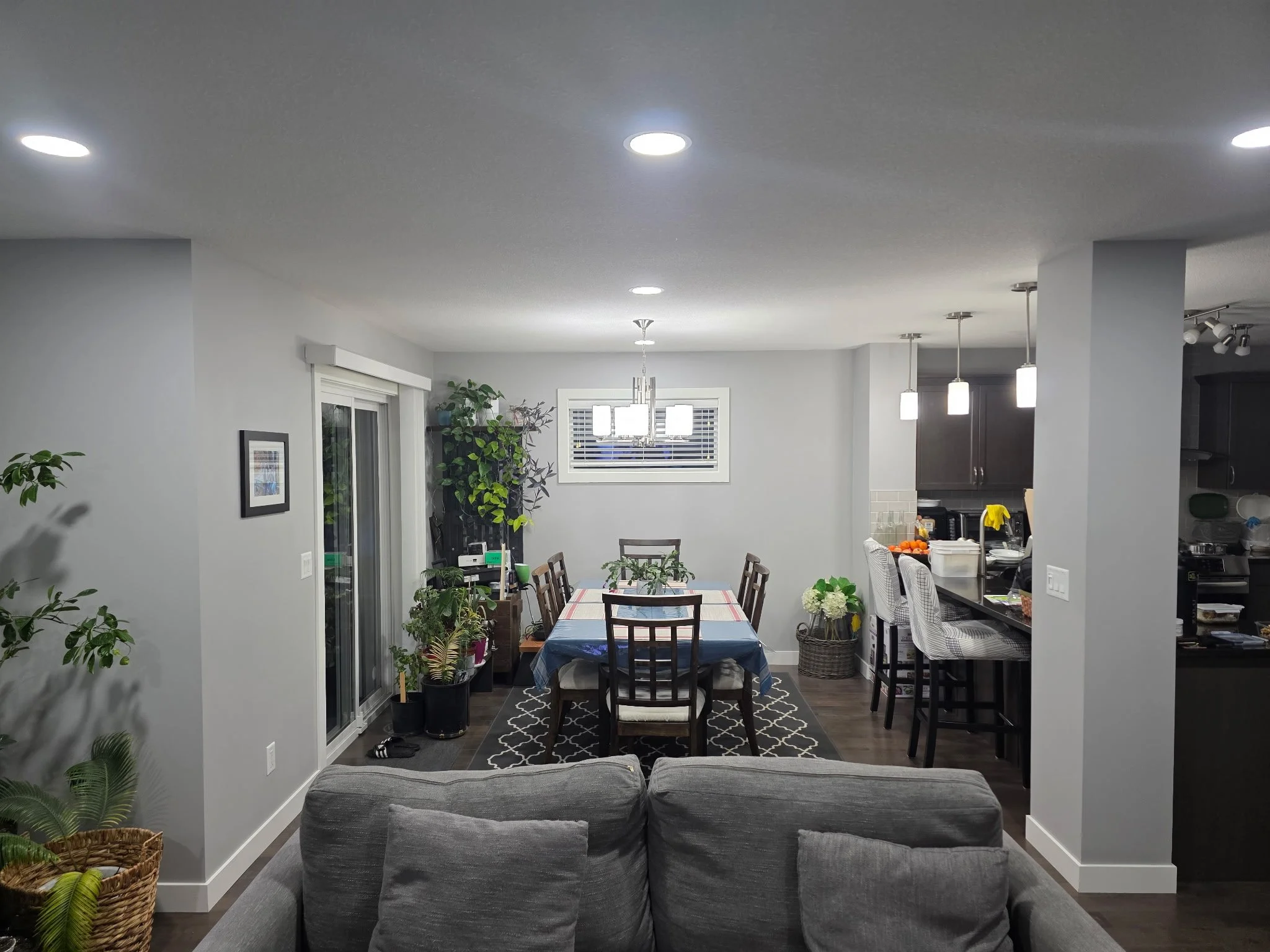 Raylum Lighting pot light install Edmonton