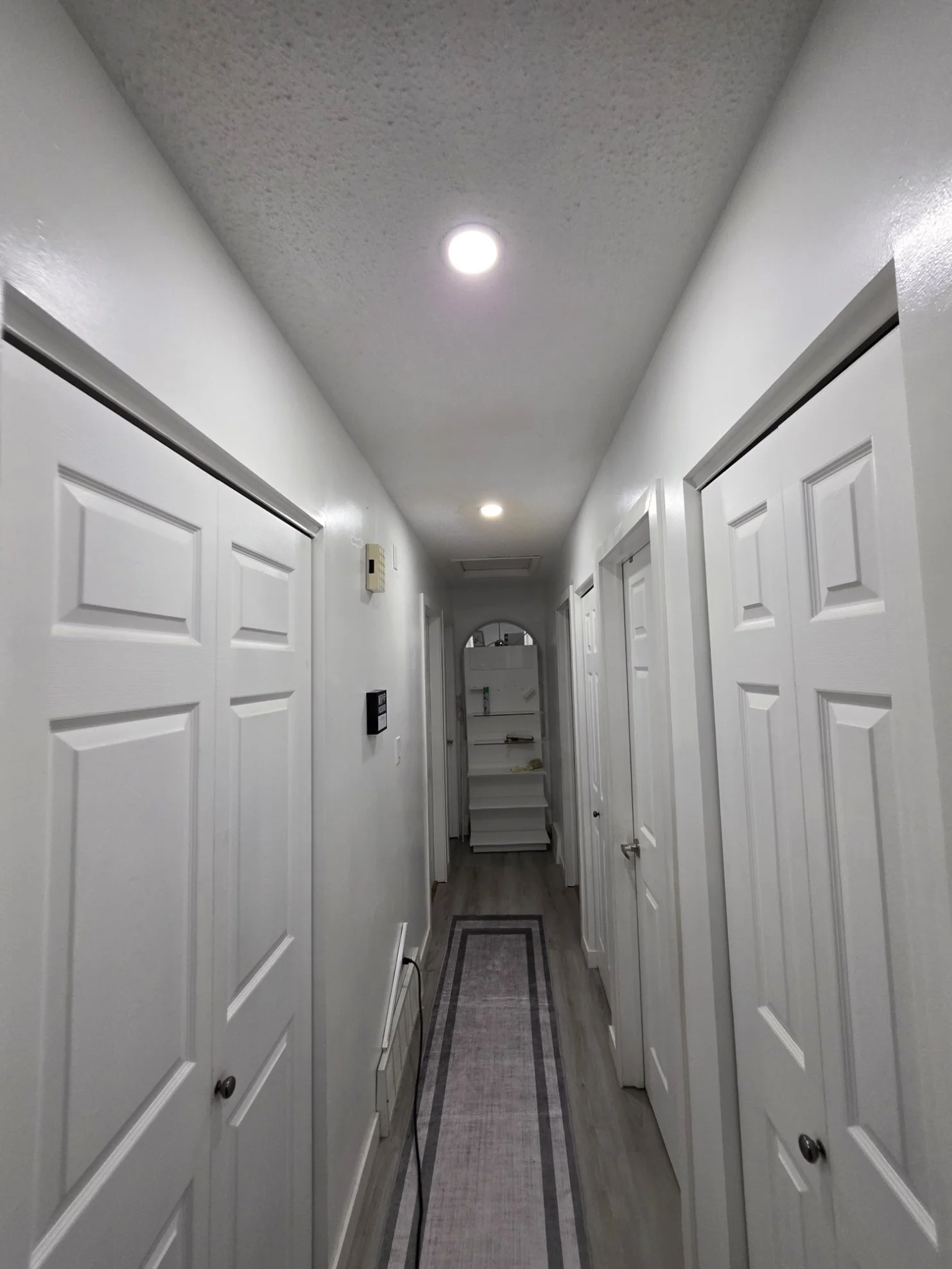Finished basement recessed lighting Edmonton