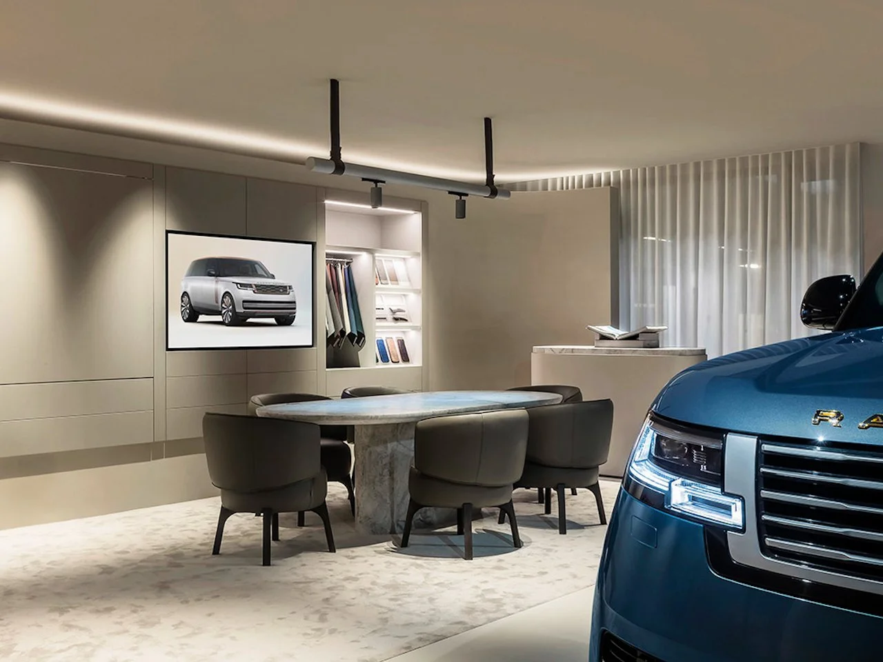 Land Rover Commercial Lighting Project