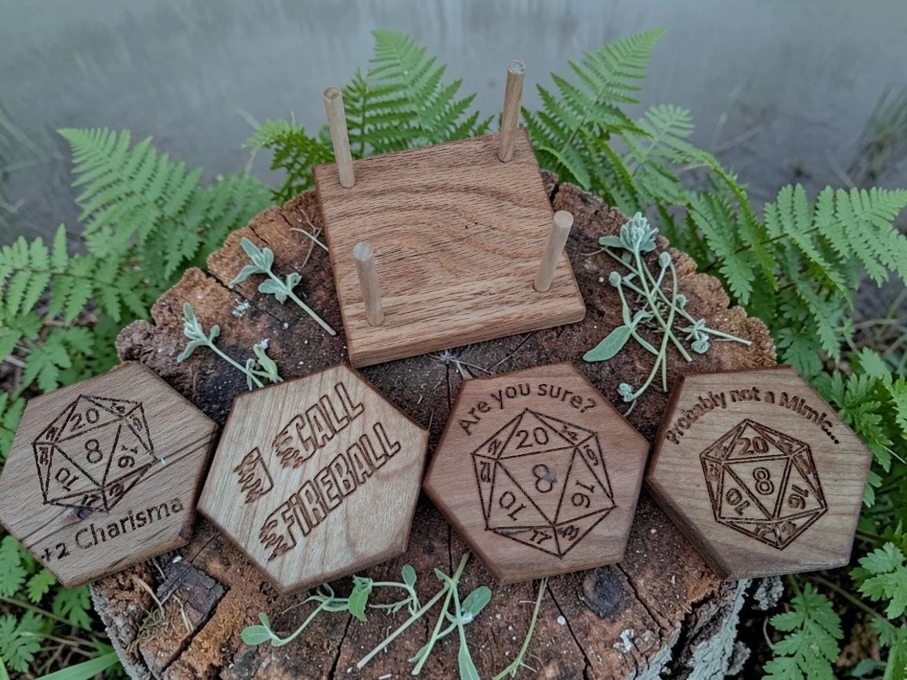 D&D Coaster Set