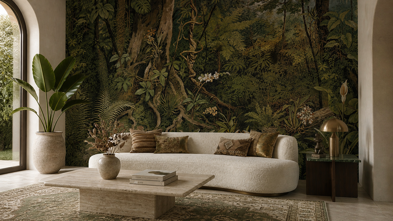 Custom wall mural system for homes, offices, and commercial interiors in Metro Manila by Blinds and Decors Philippines
