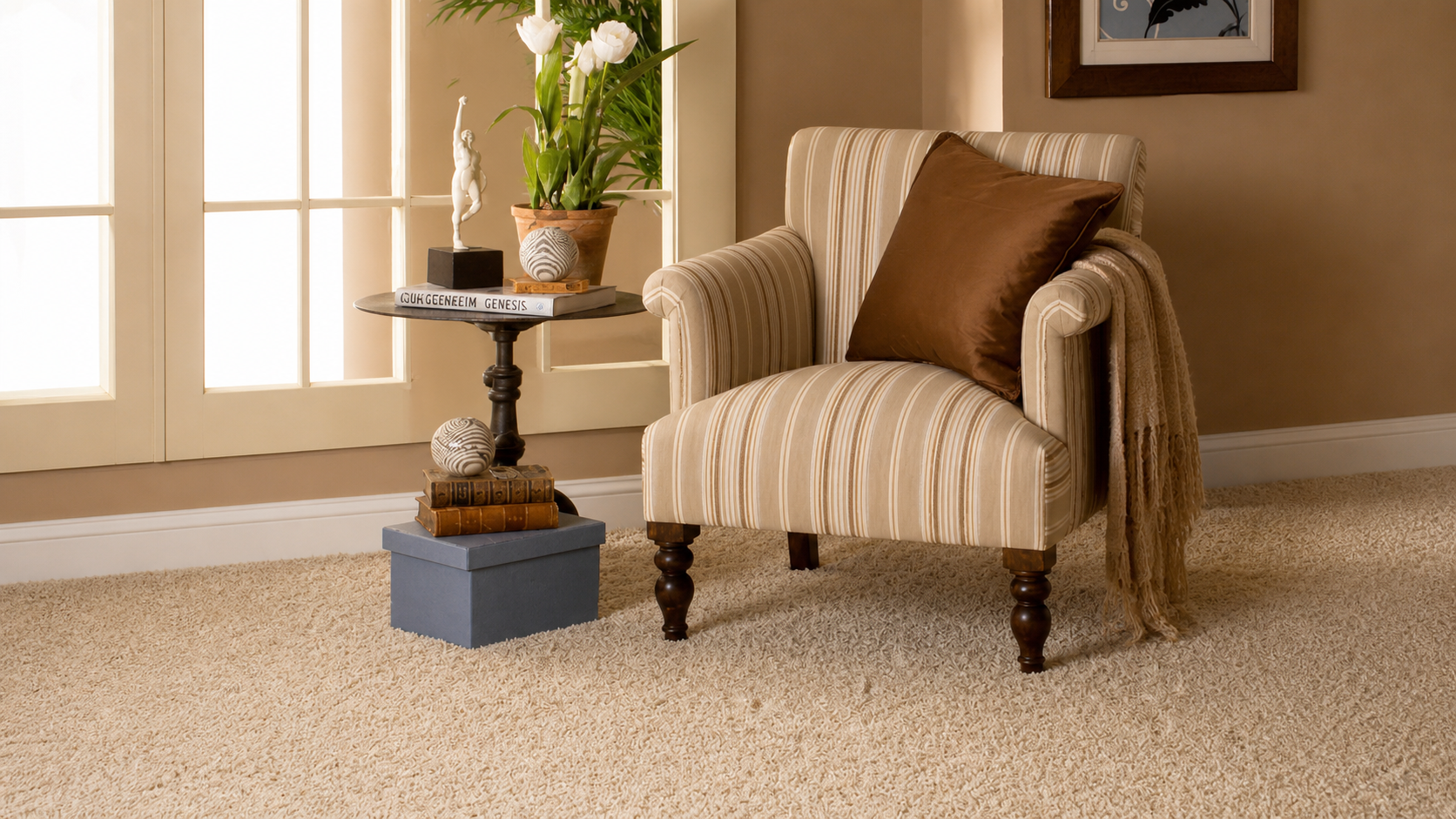 Wall-to-wall carpet flooring system for interior projects in Metro Manila by Blinds and Decors Philippines