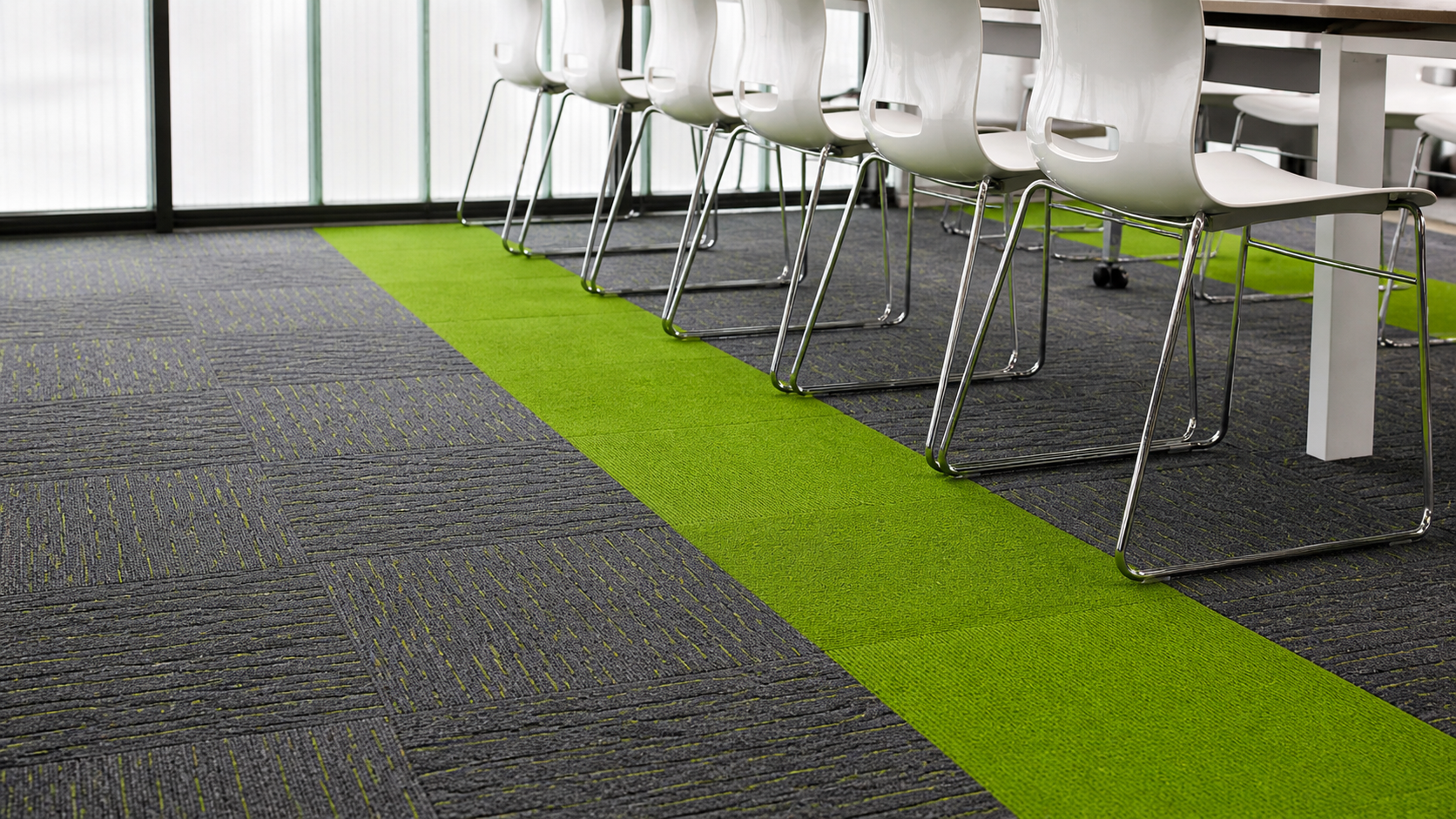 Carpet tiles layout for interior projects in Metro Manila by Blinds and Decors Philippines