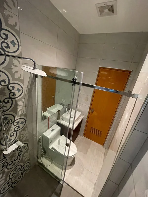 Quezon City sliding shower enclosure installation by Blinds and Decors Philippines