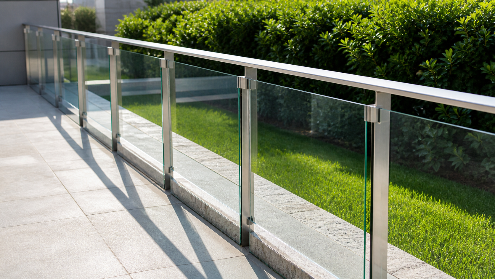 Professional glass railing installation for open-view safety barriers in Metro Manila