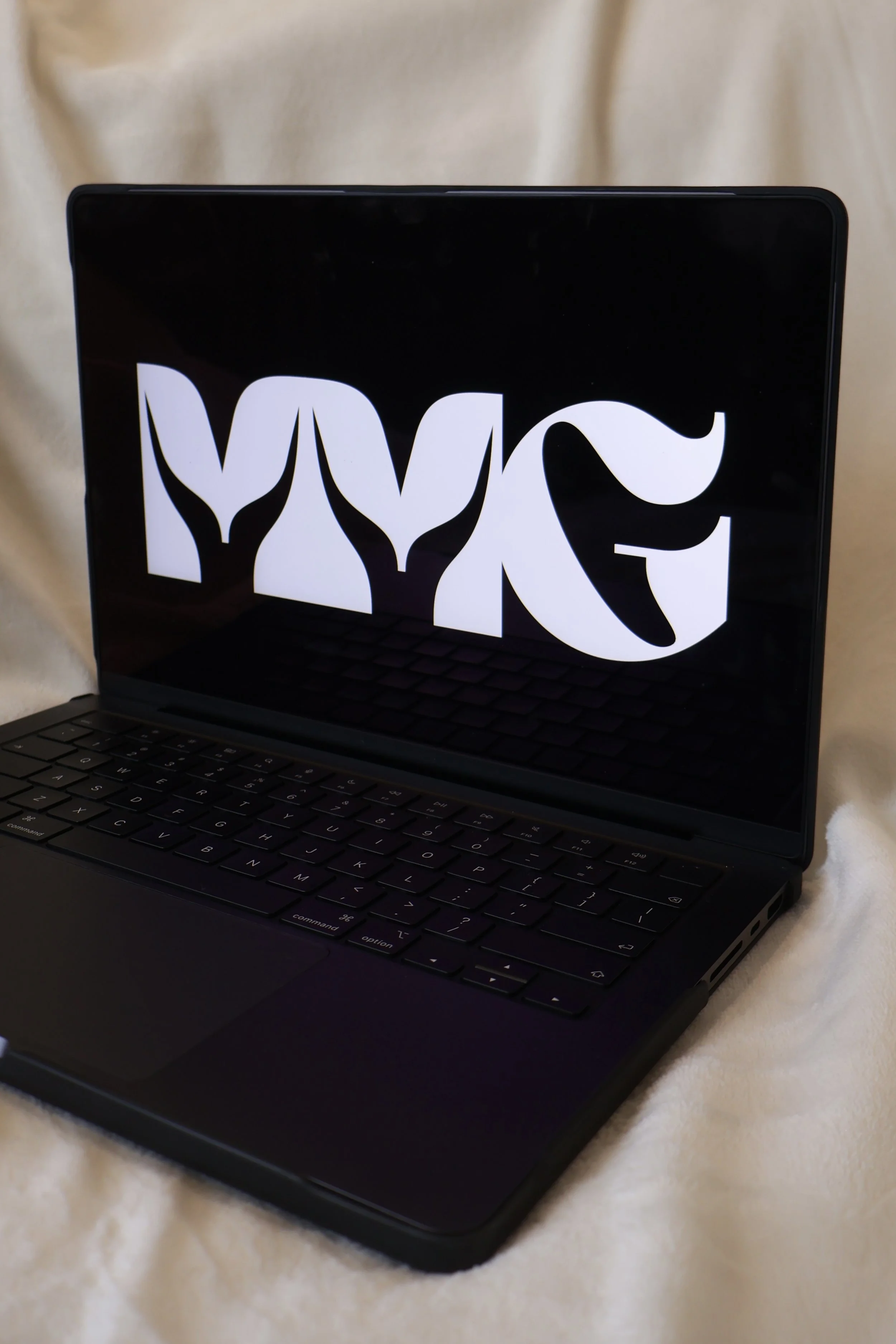 McGrann Marketing Group logo shown on my new computer