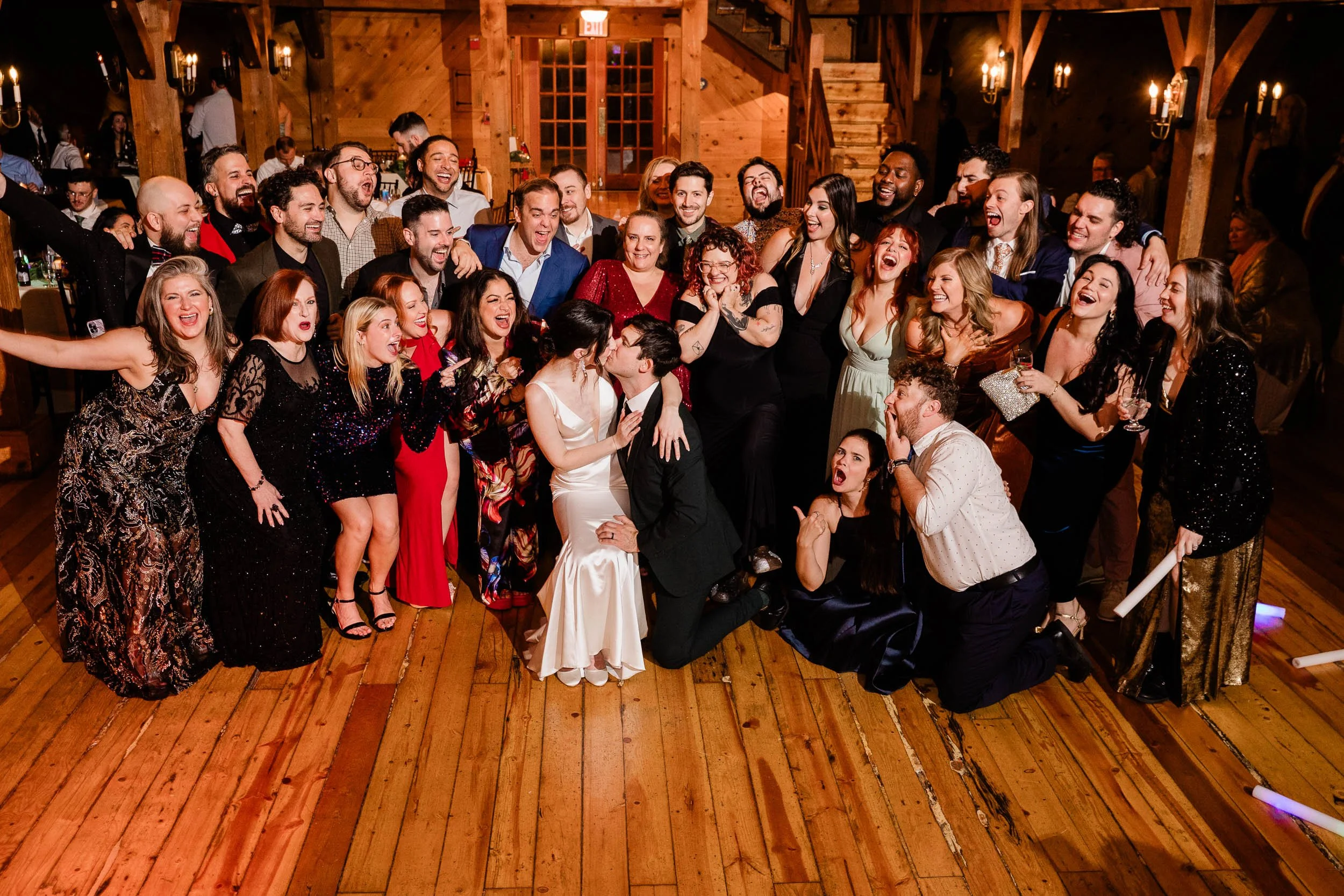 The Ellen's Stardust Diner crew at the reception