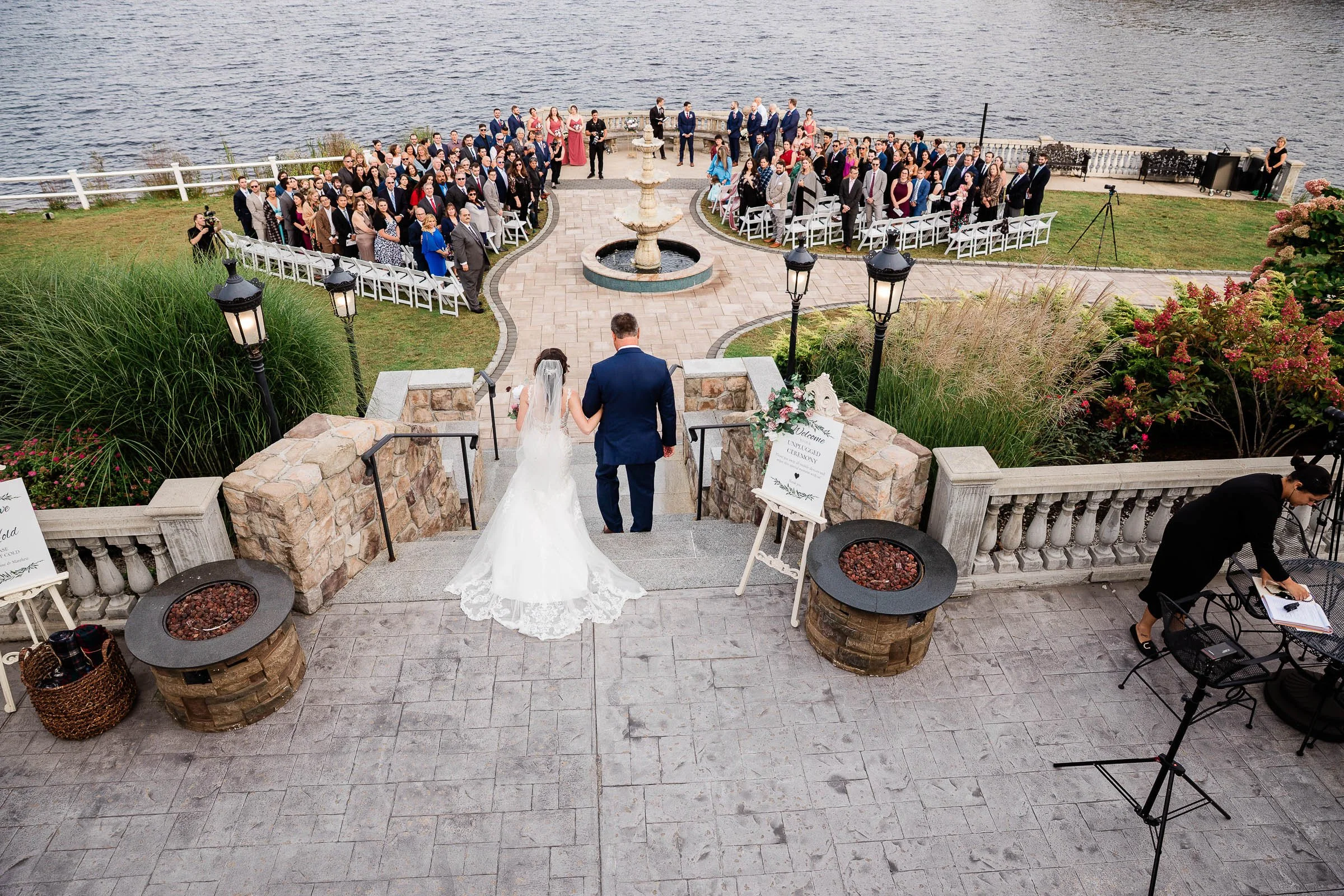 Wedding photography at Grandview Mendon MA