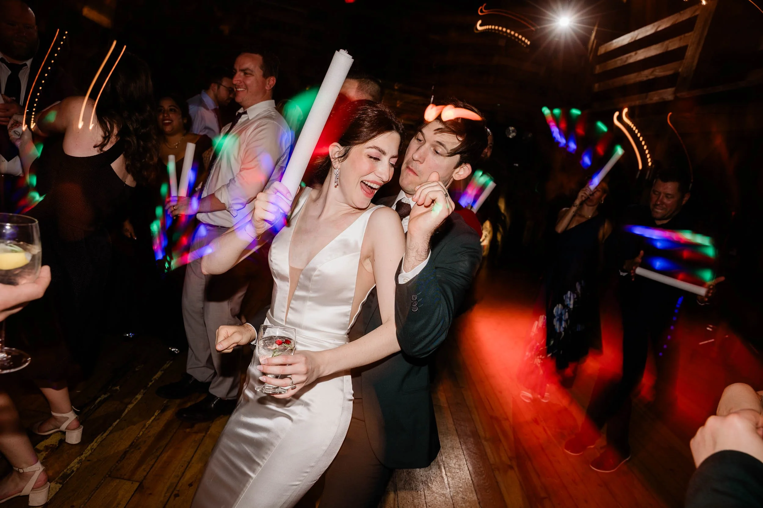 Dancing at the reception