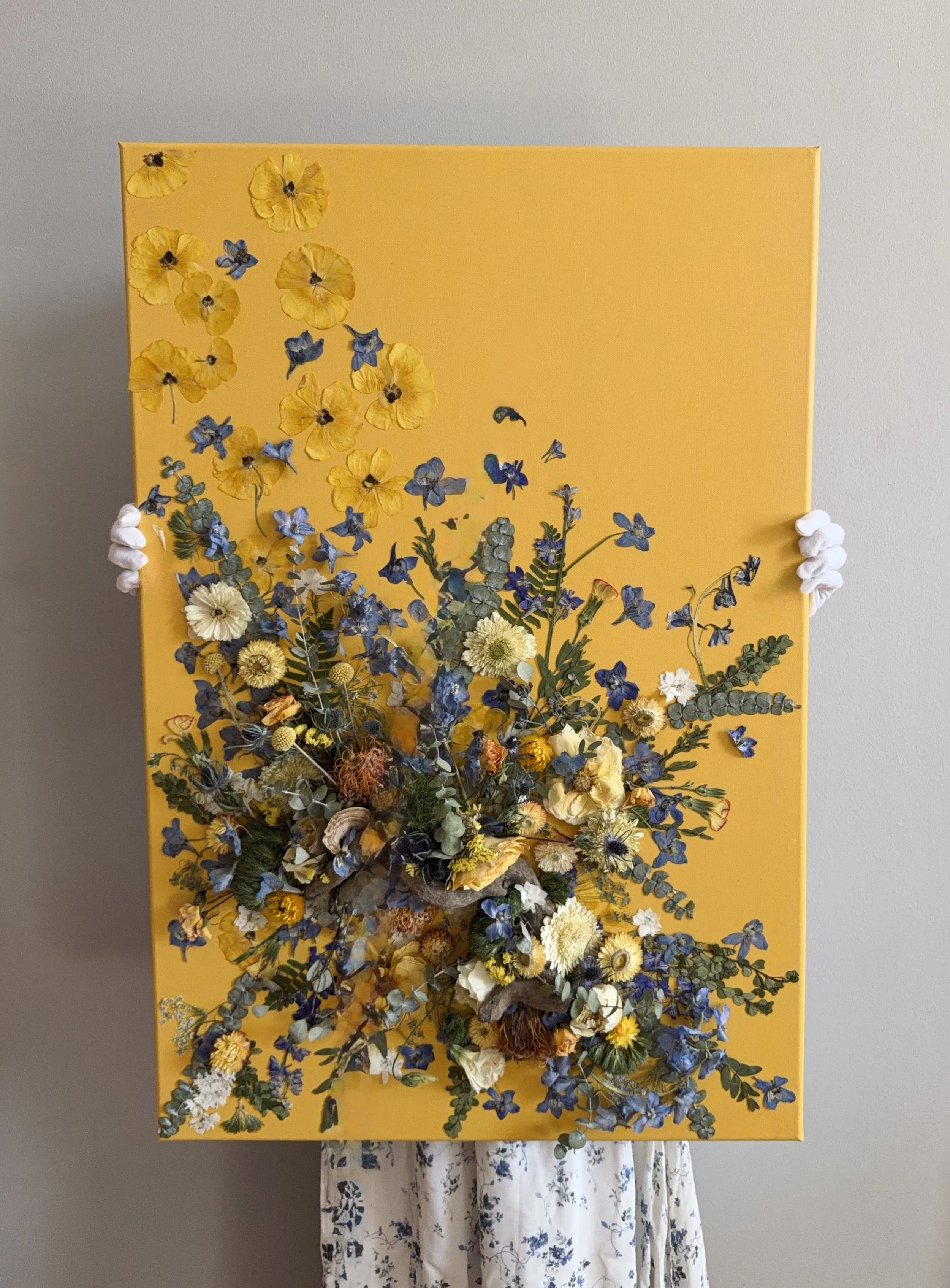 Preserved floral art commission - Kendall Buie St. Louis