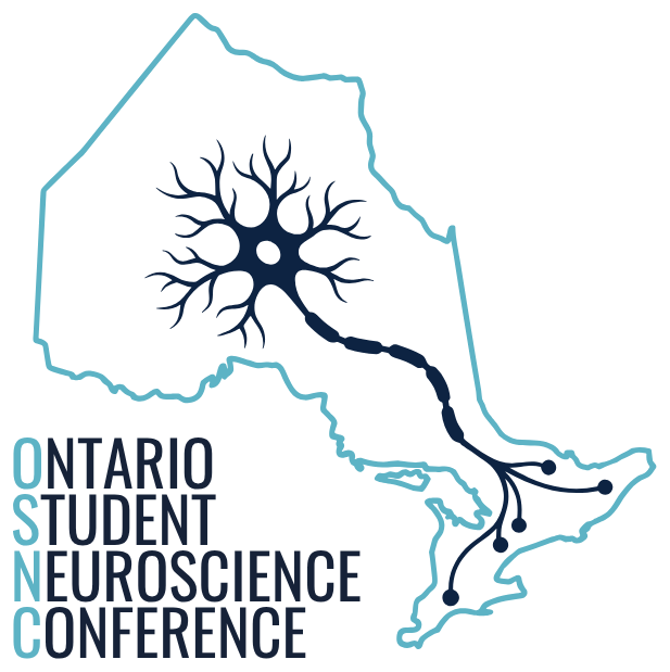 Ontario Student Neuroscience Conference logo: a neuron mapped over the outline of Ontario