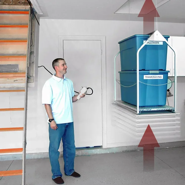 Electric attic lift
