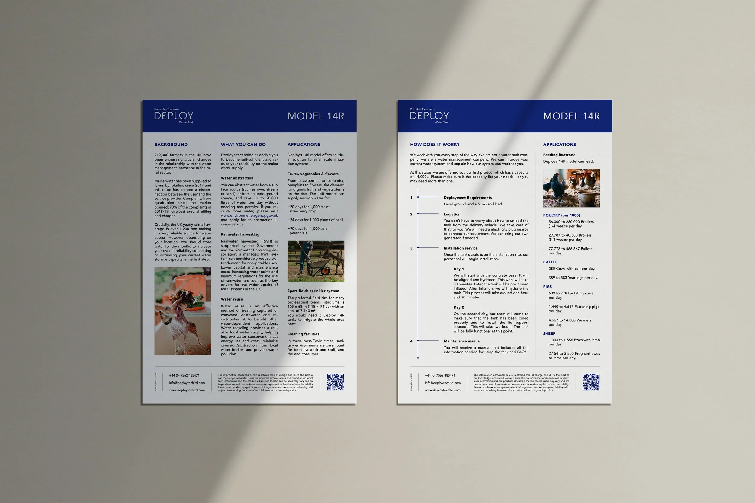 Deploy Tech — A4 flyers, by StudioKus