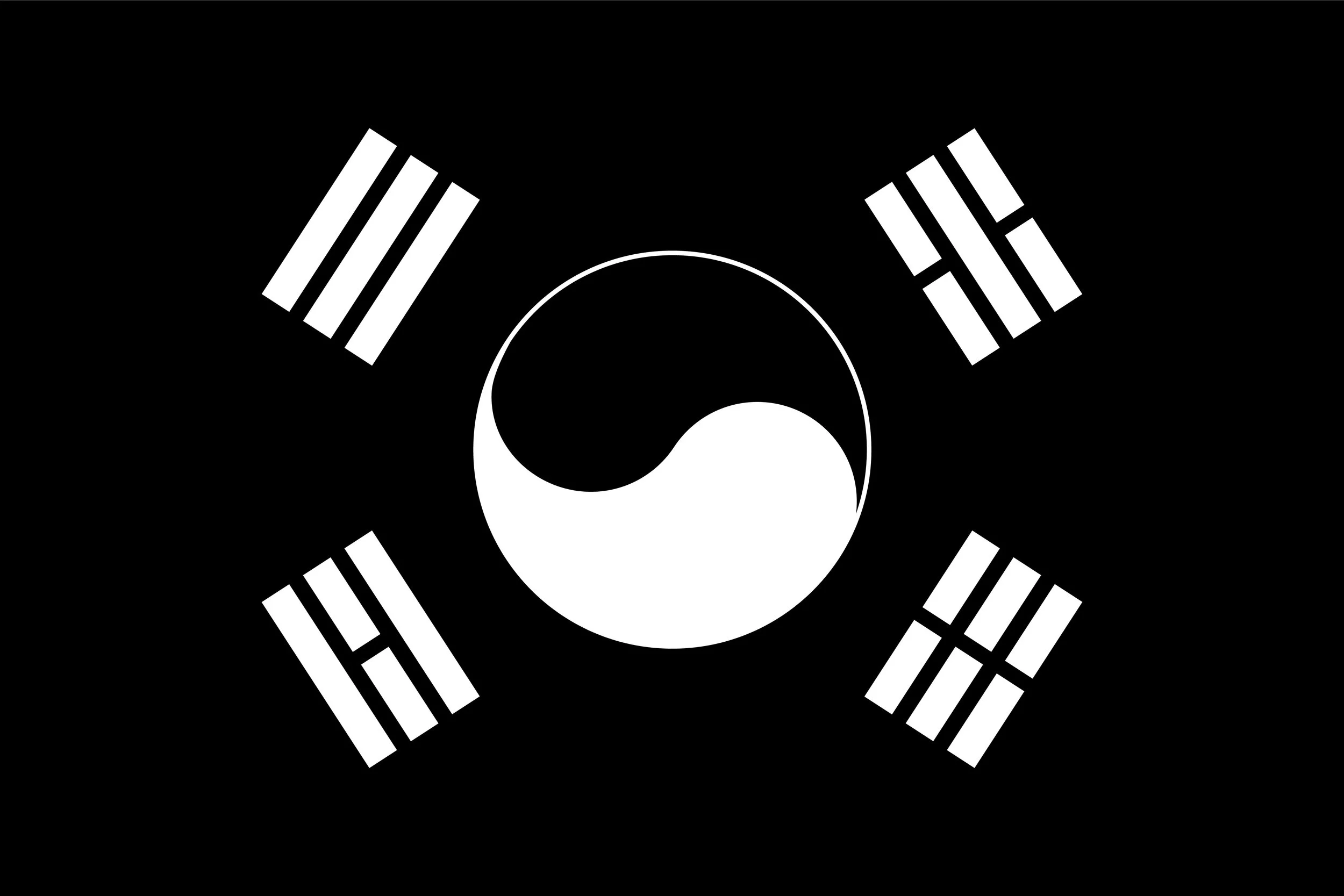 South Korean flag — Taegukgi, reference for 피어나다 by StudioKus