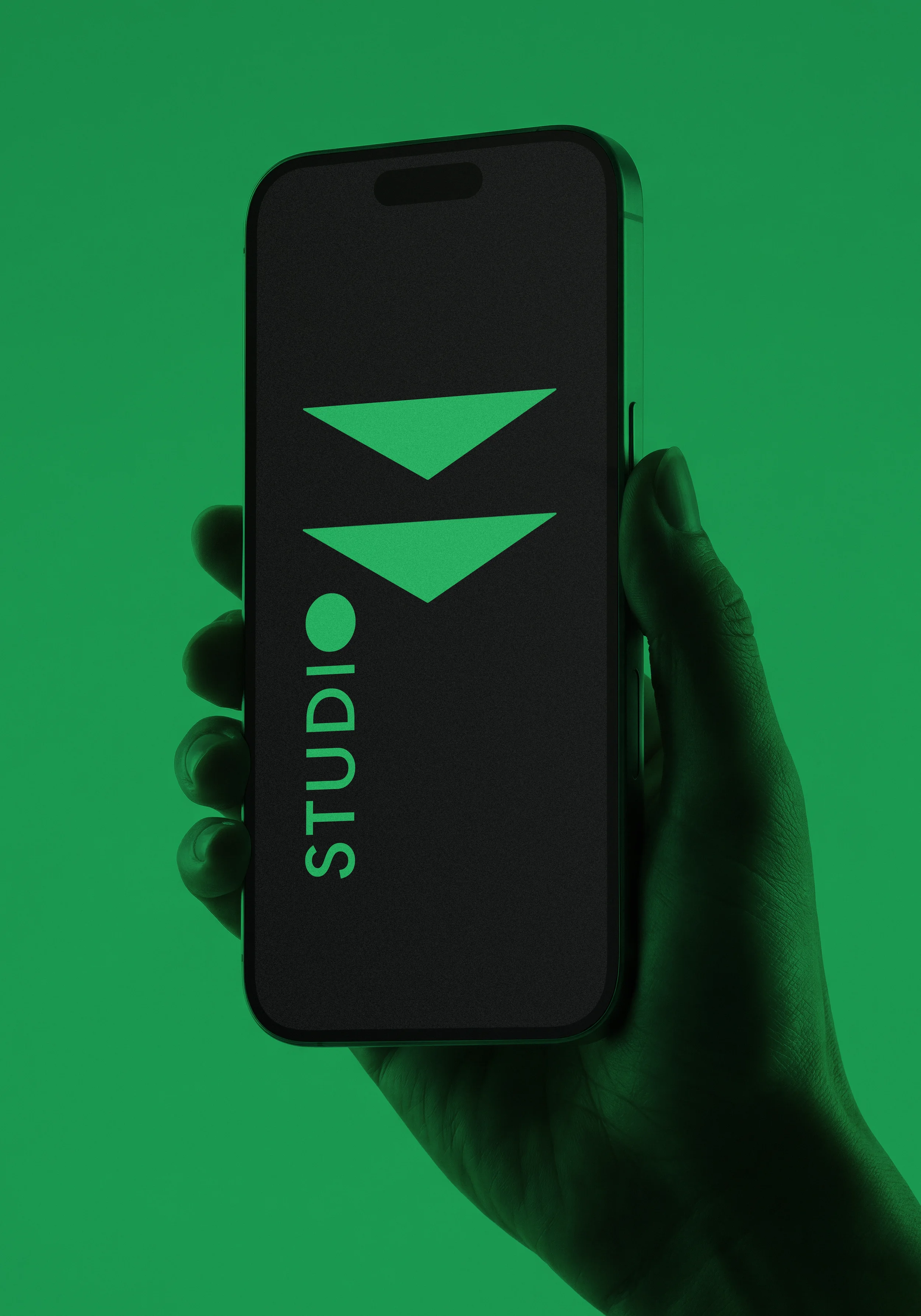 The StudioKus logo, found on a phone screen.