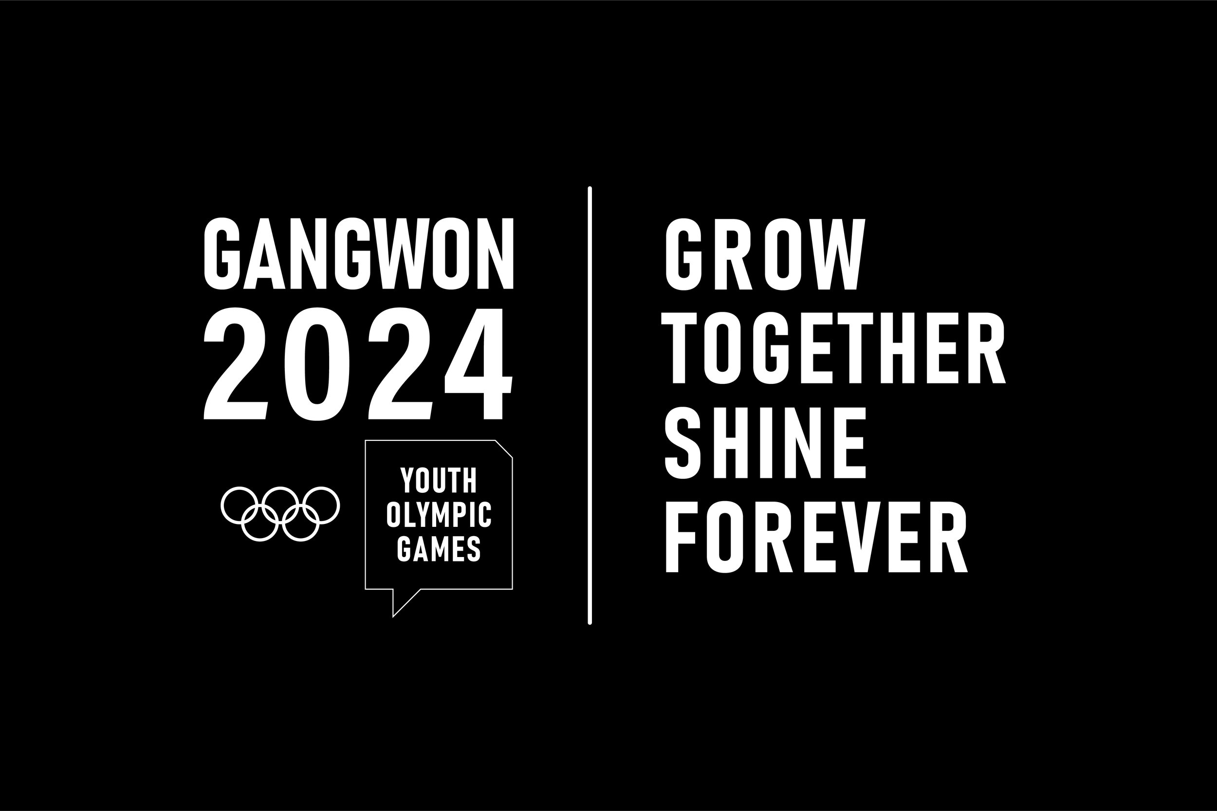 Gangwon 2024 Winter Youth Olympic Games logo — reference for 피어나다 by StudioKus