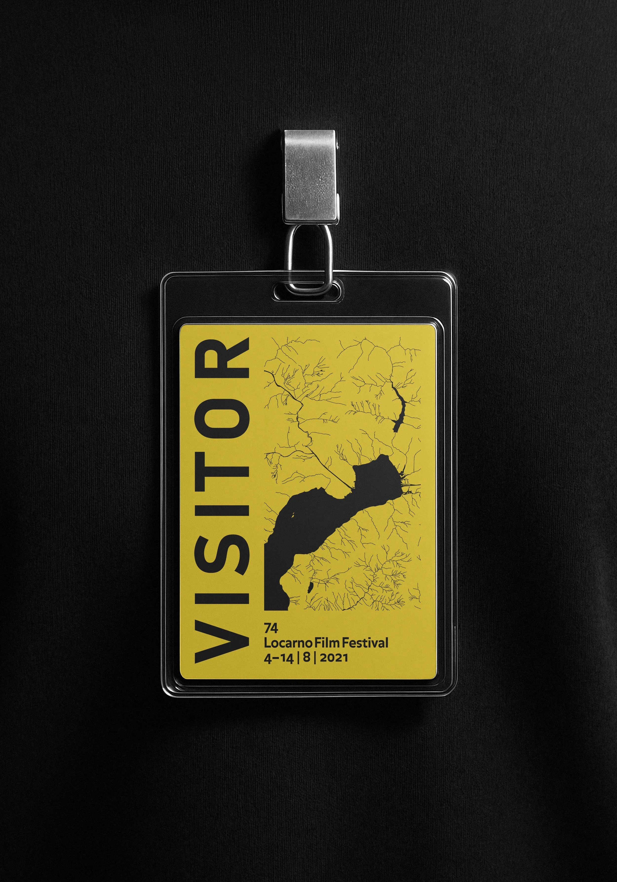 The Yellow Leopard — iPhone mockup detail, Locarno Film Festival Instagram, by StudioKus
