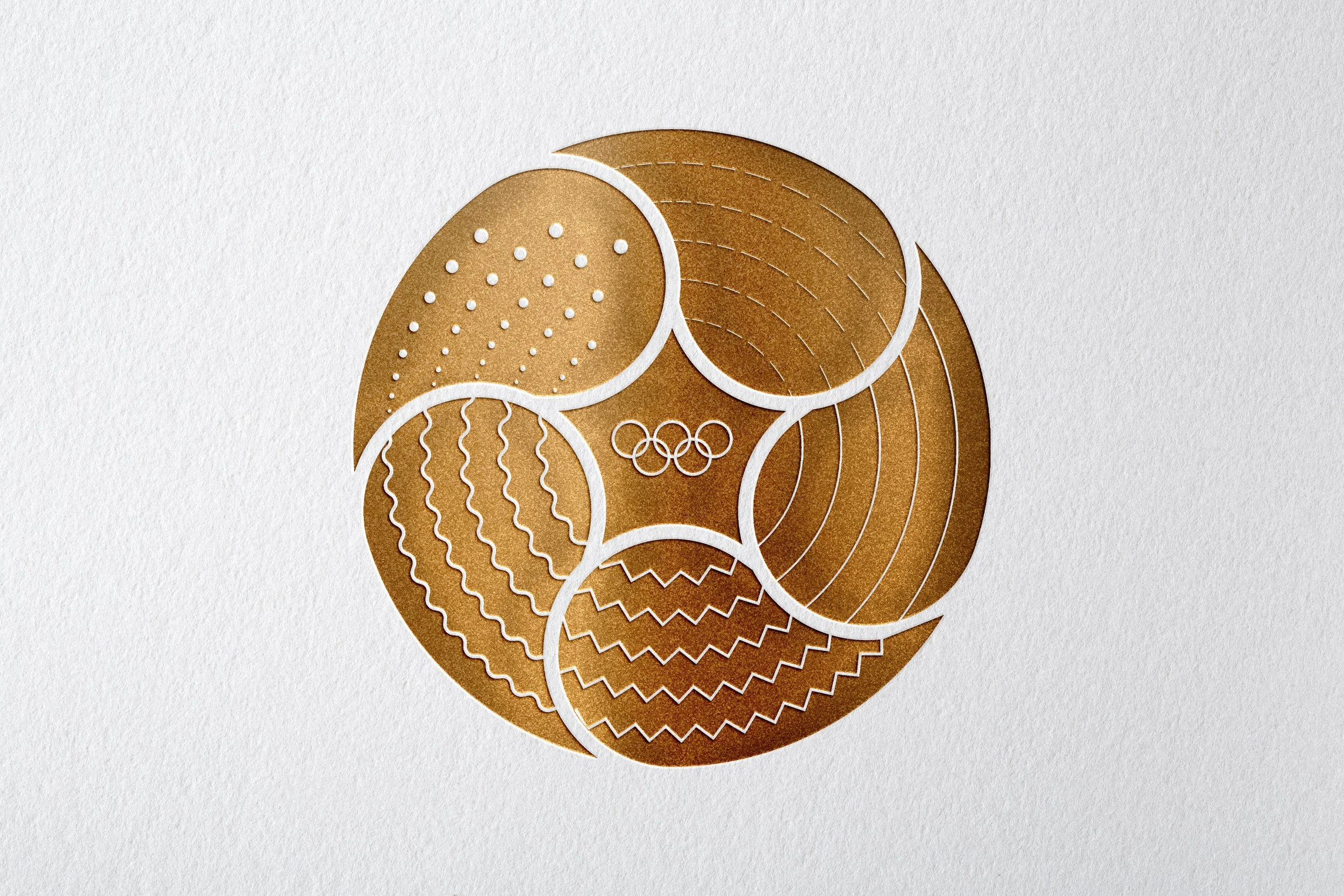 피어나다 [Pienada] — medal design proposal for the Gangwon Winter Youth Olympic Games 2024 by StudioKus, London