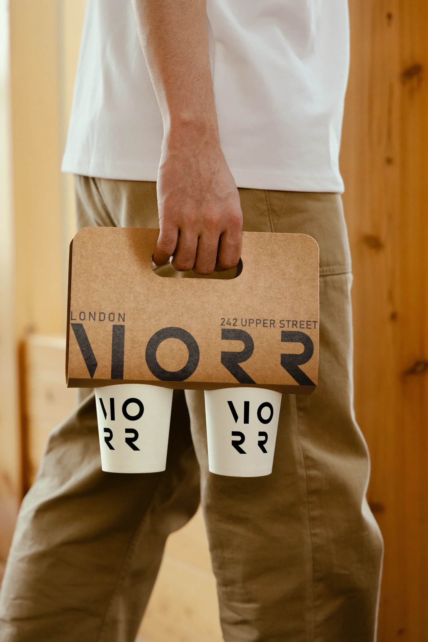 Morr — menu system in use, mockup 01, by StudioKus