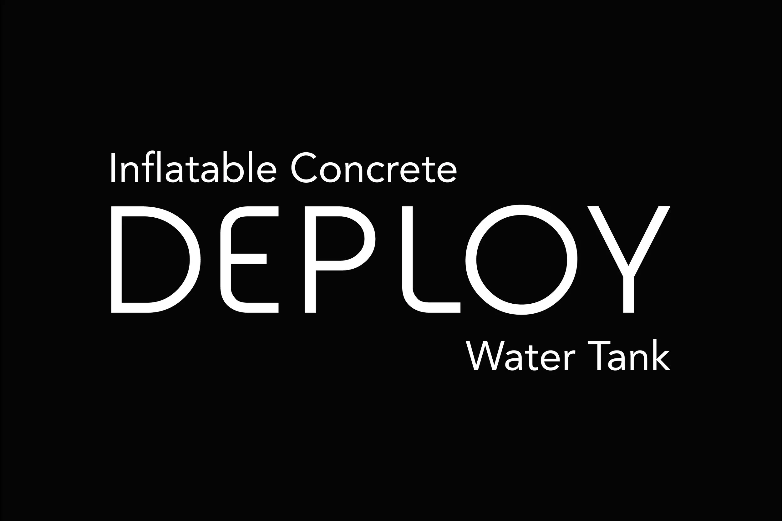 Deploy Tech wordmark on Anchor black background, by StudioKus