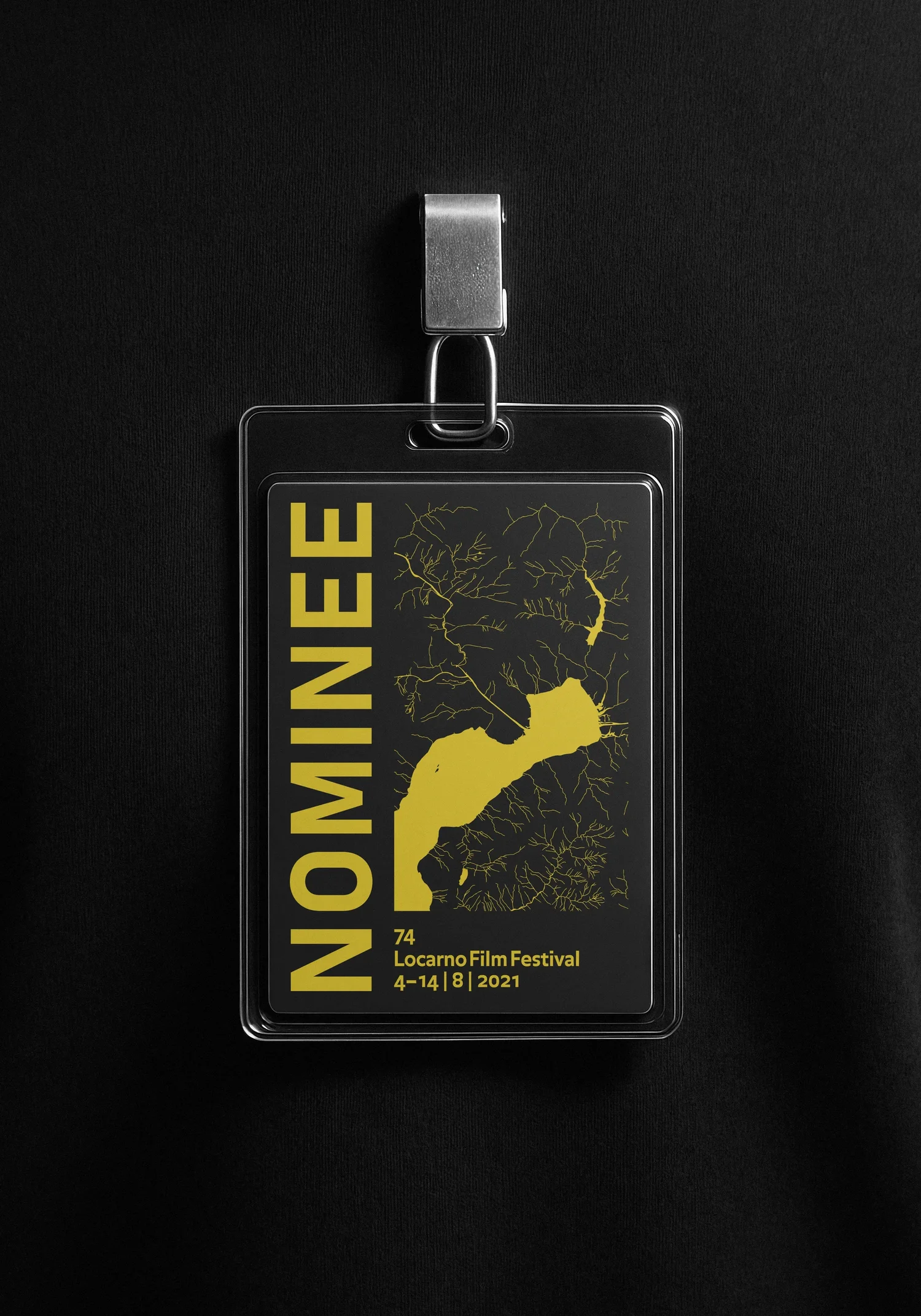 The Yellow Leopard — iPhone mockup, Locarno Film Festival Instagram, by StudioKus